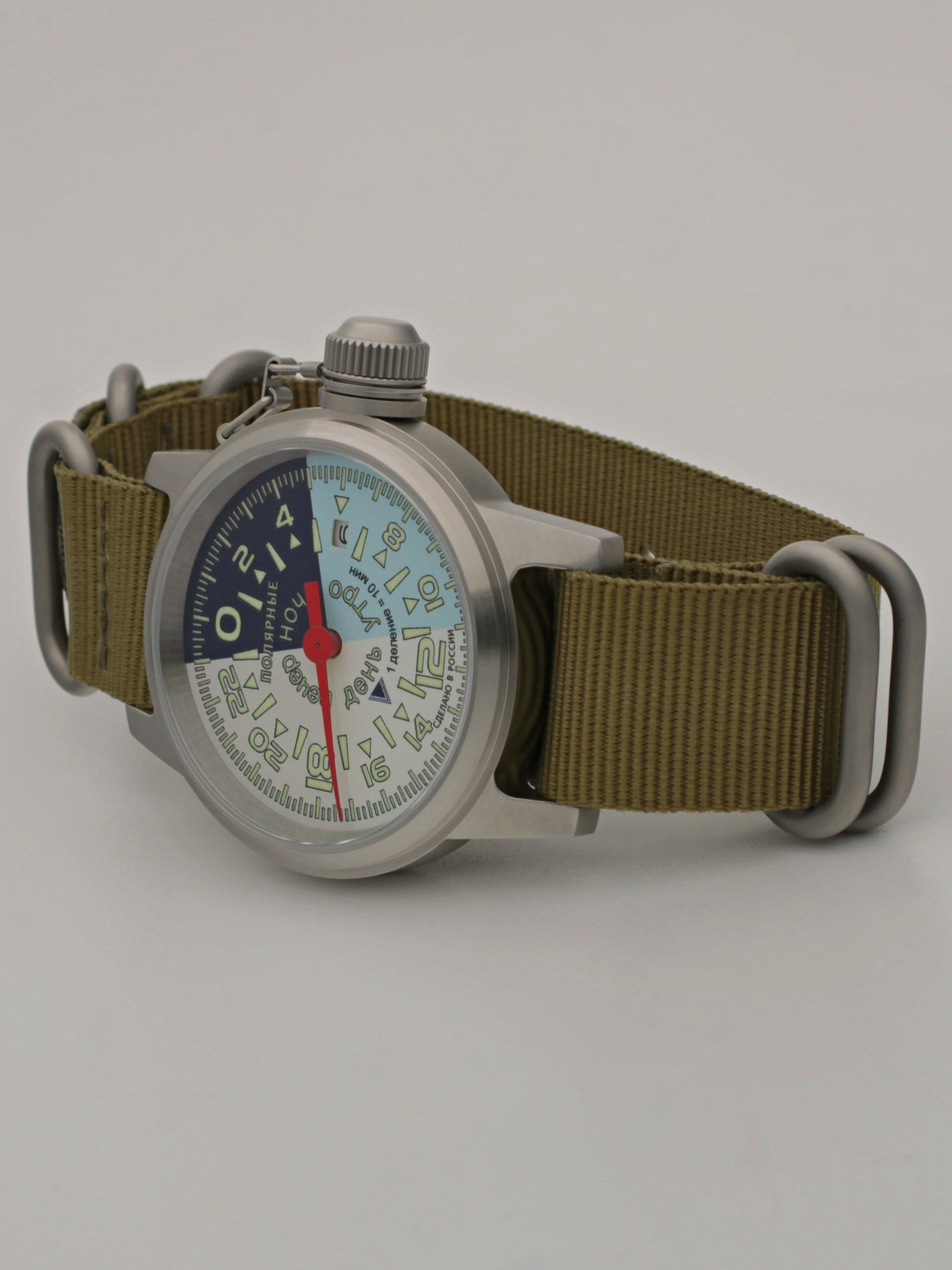 Часы "Утро/День/Вечер/Ночь" однострелочные механические с автоподзаводом (Seiko NH34A) 45.203.21