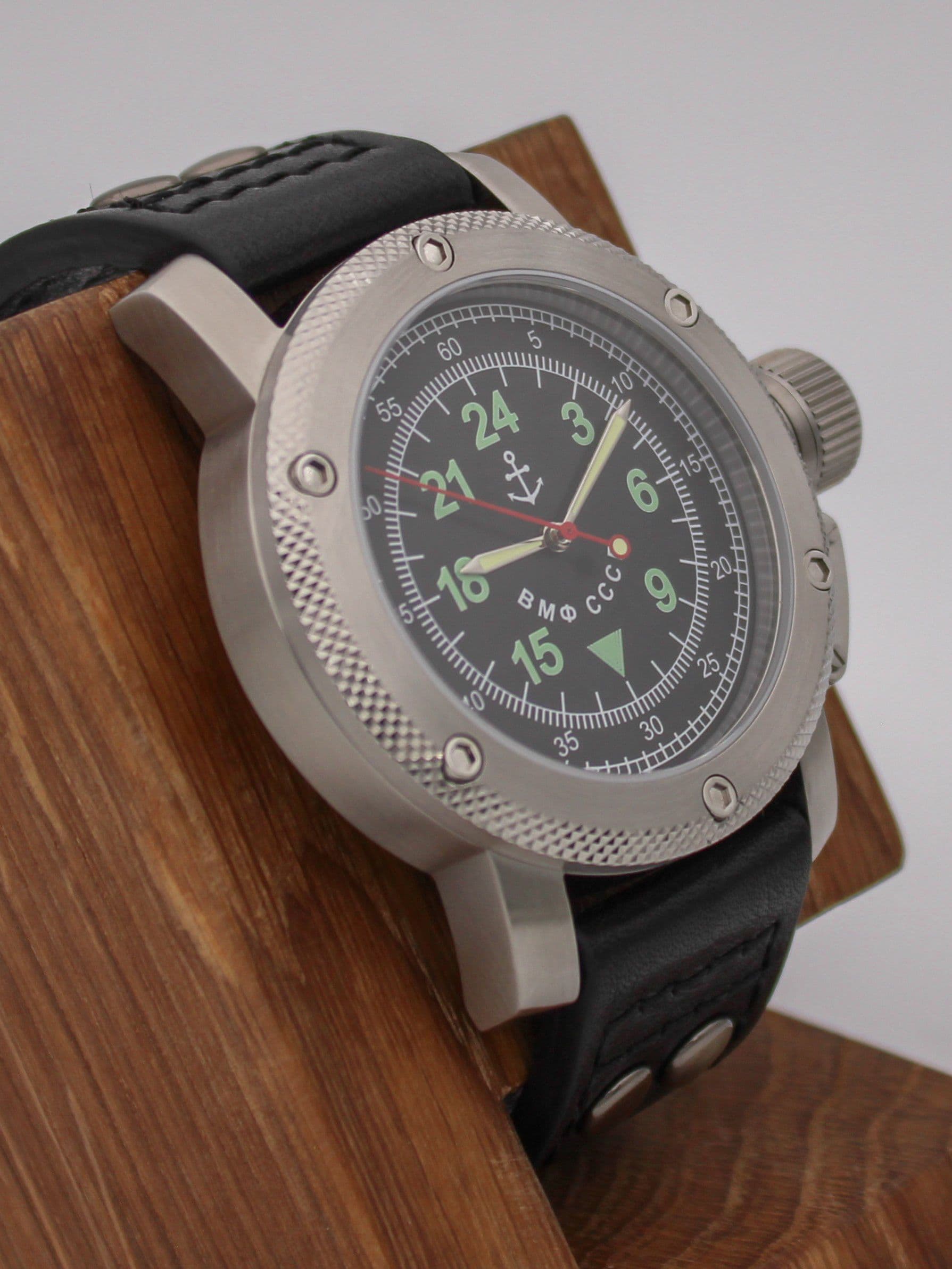 Часы ВМФ СССР механические с автоподзаводом (Восток 2431) 01.014.01