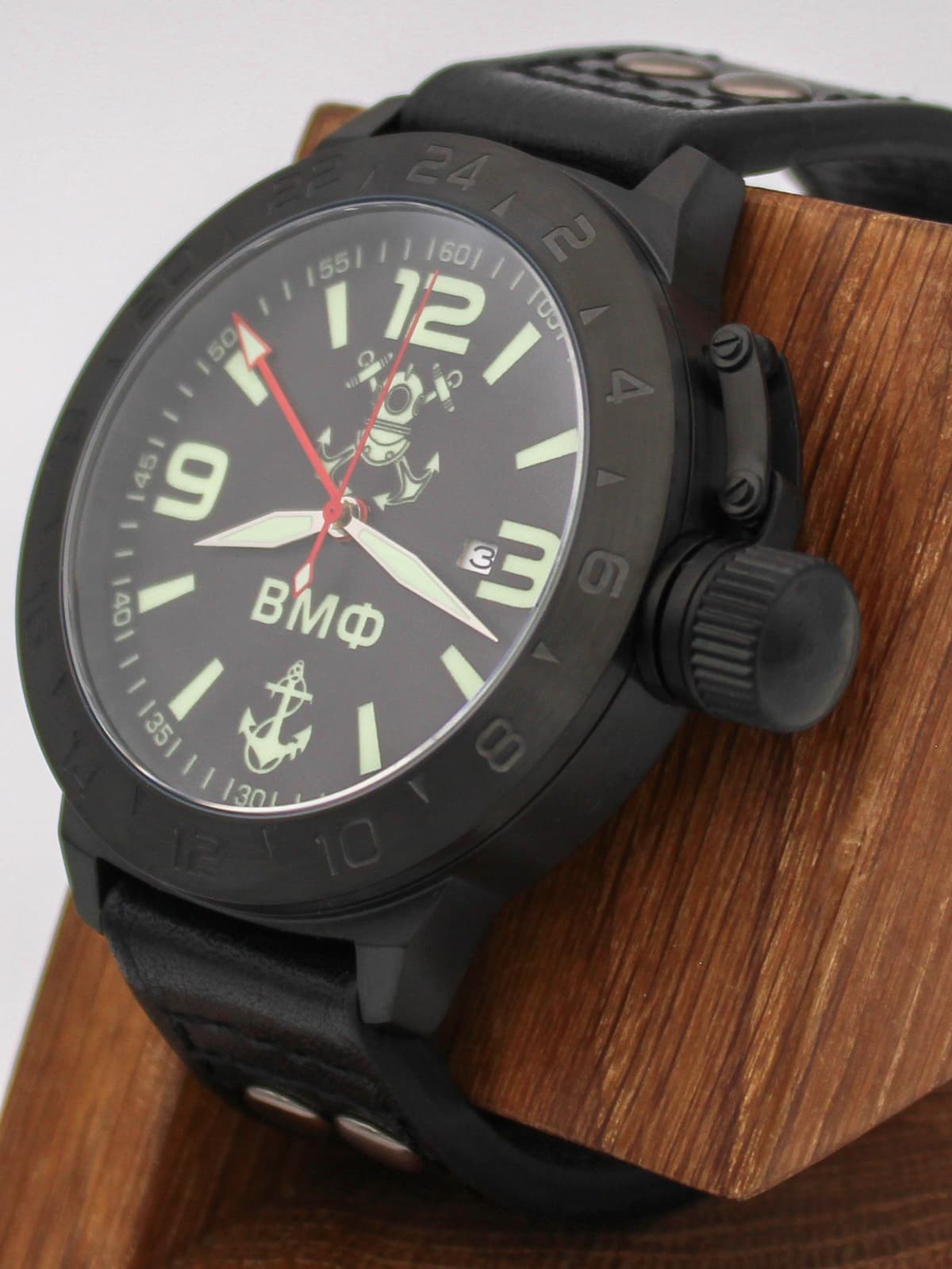 Часы ВМФ механические с автоподзаводом (Seiko NH34A) 152.026.01