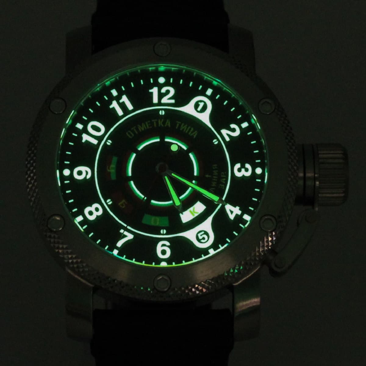 Часы Танковые войска (Отметка типа У.Б.О.К.), механизм Восток 2415.01