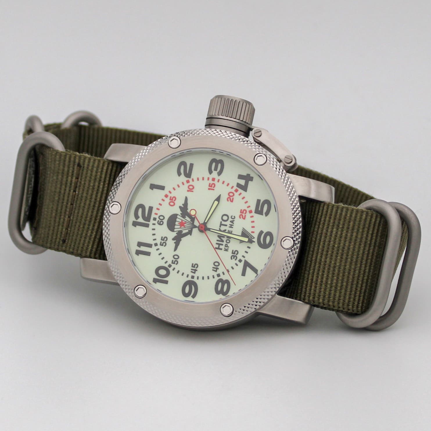 Часы  ВДВ  КУПОЛ, механизм Ракета 2609