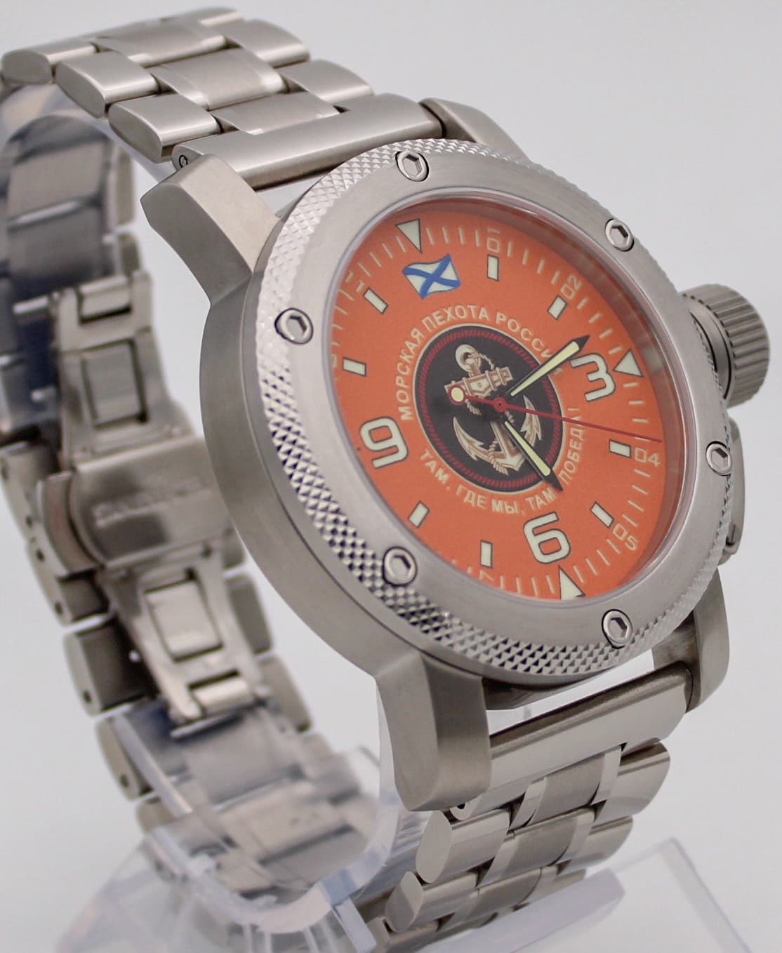 Часы Морская пехота России / там,где мы,там-победа! механизм Восток 2415.01