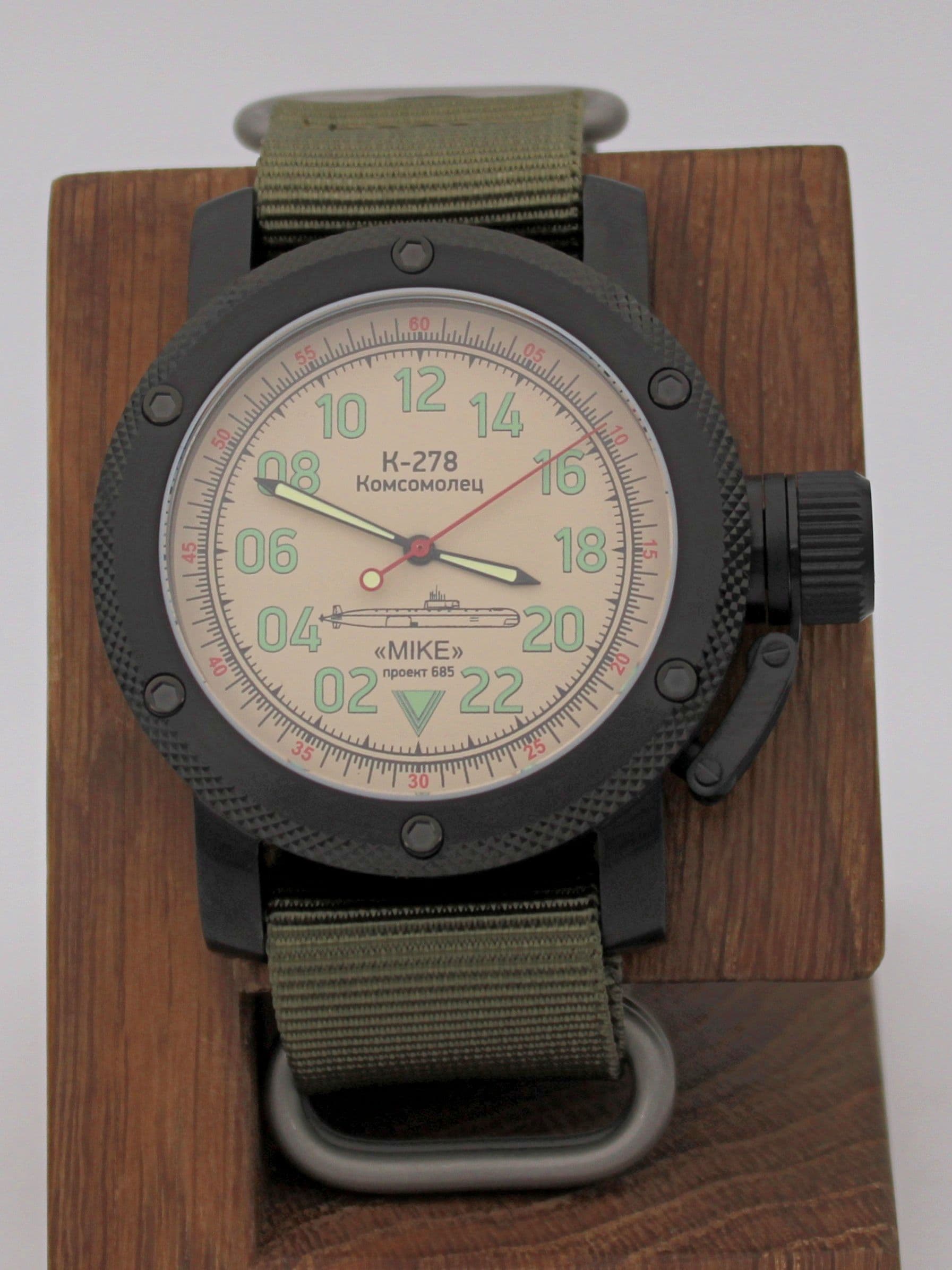 Часы К-278 / Комсомолец (Mike) механические с автоподзаводом (Восток 2431) 101.042.21