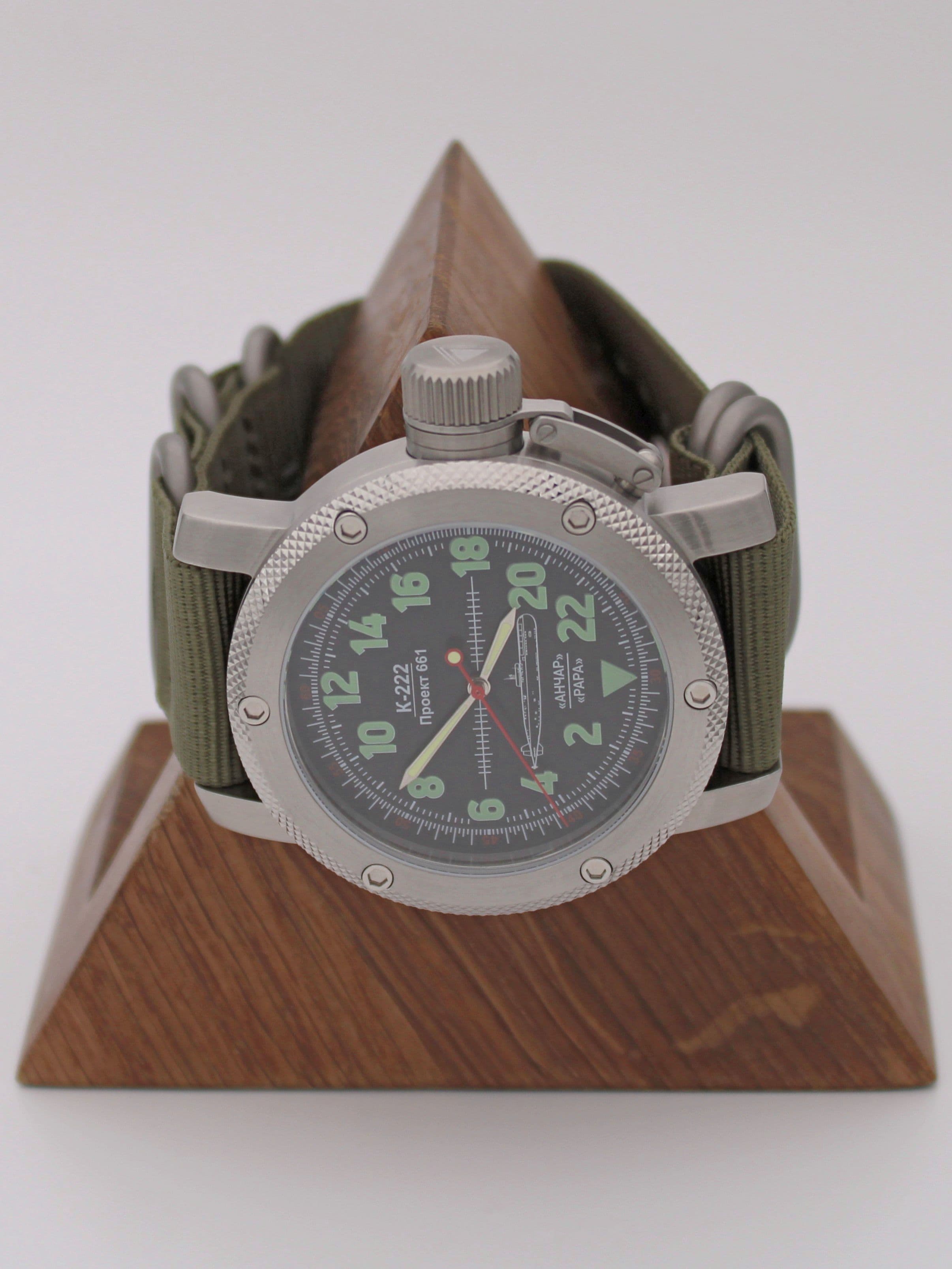 Часы К-222 / Анчар (Papa) механические с автоподзаводом (Восток 2431) 01.034.21