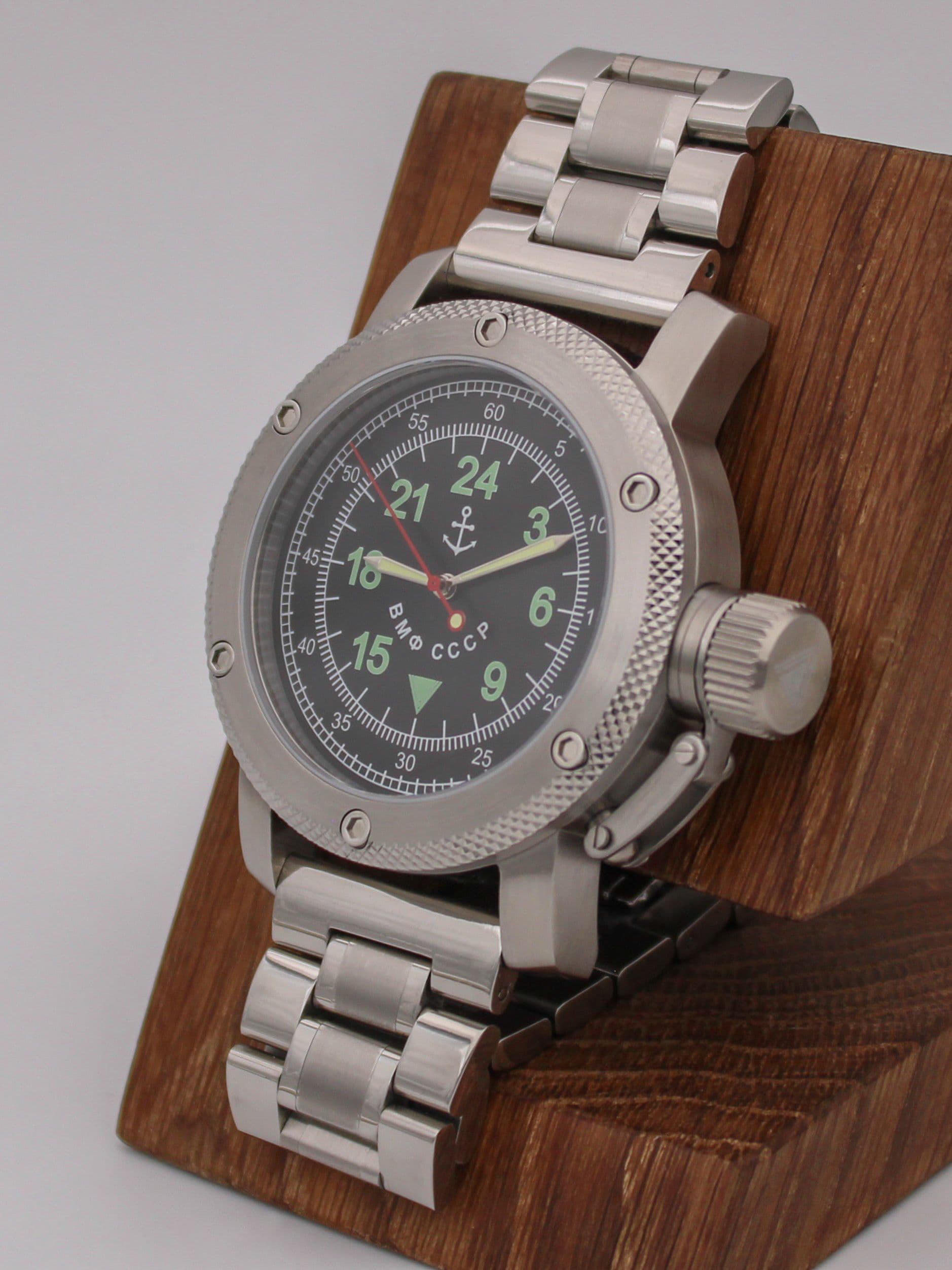 Часы ВМФ СССР механические с автоподзаводом (Восток 2431) 01.014.2