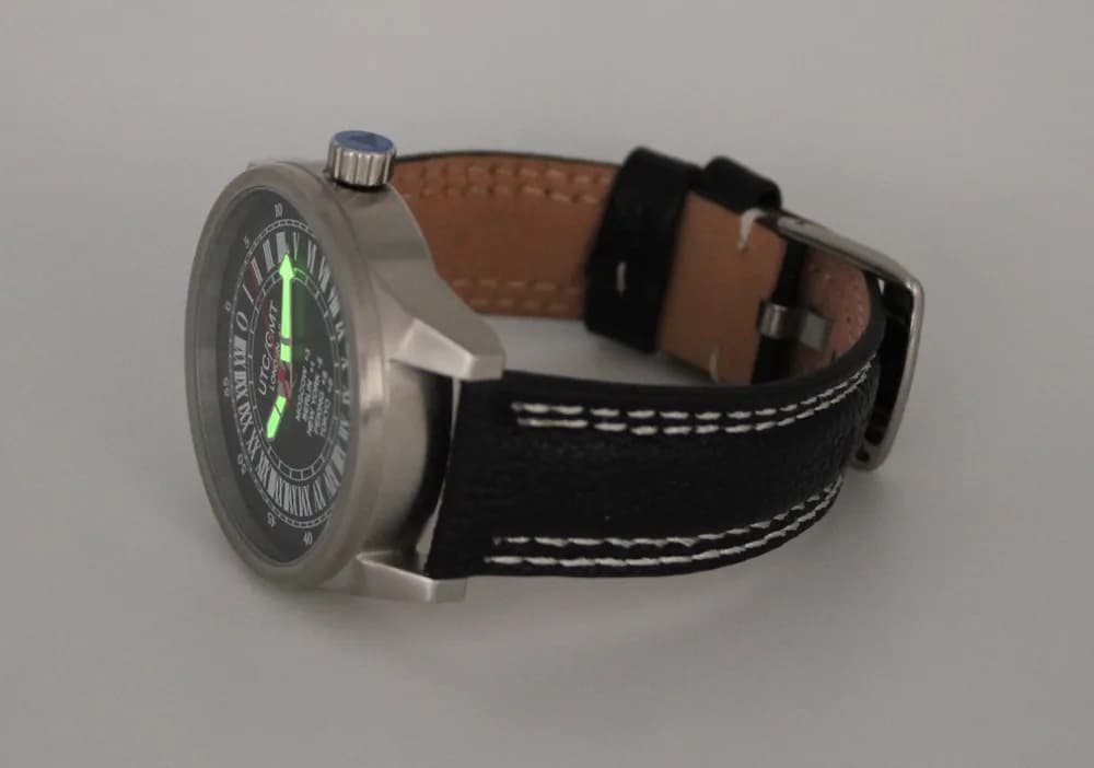 Часы UTC / GMT 21.230.011 механические, механизм Ракета 2623Н