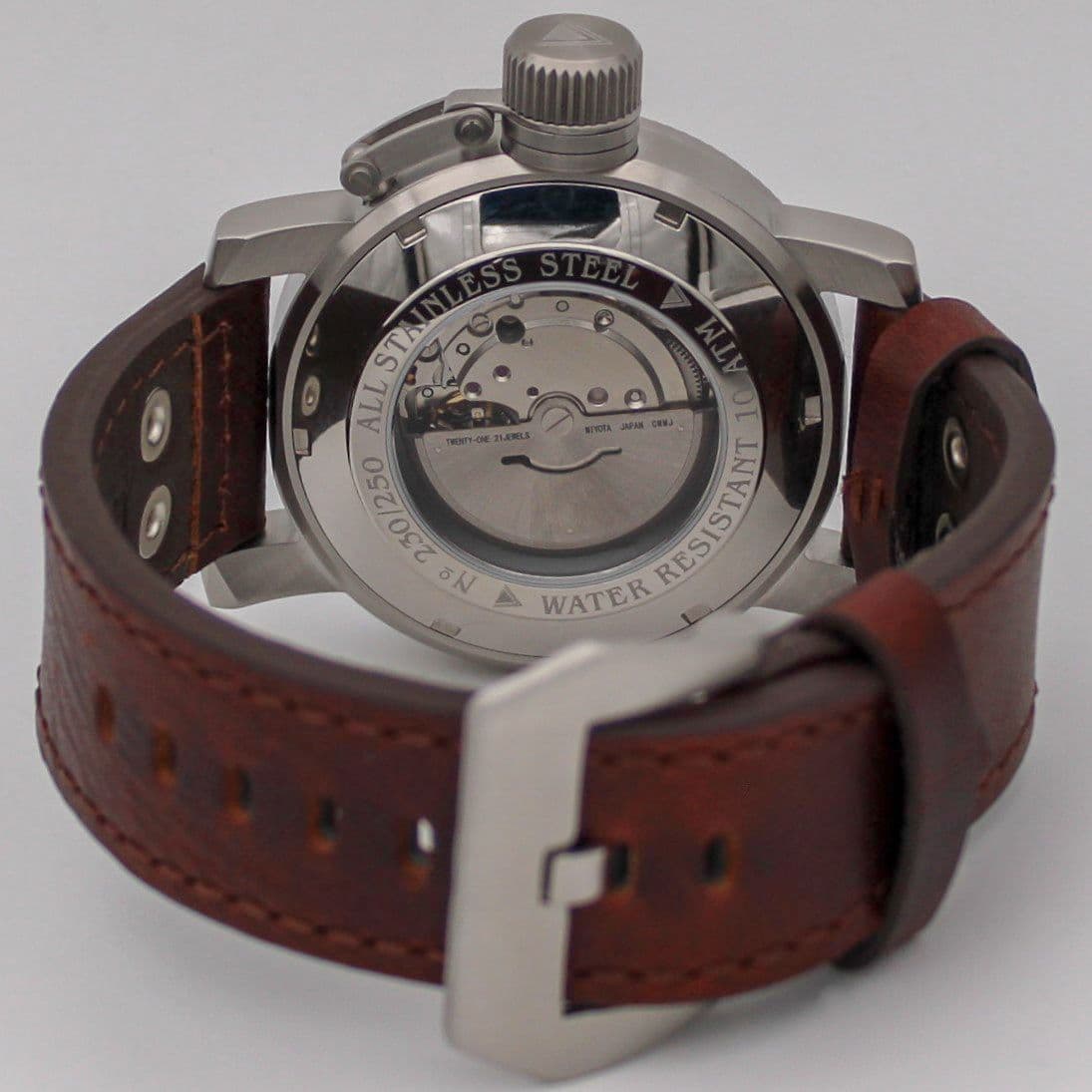 Часы Тигр механические с автоподзаводом (Miyota 8215) 05.1310.02Z