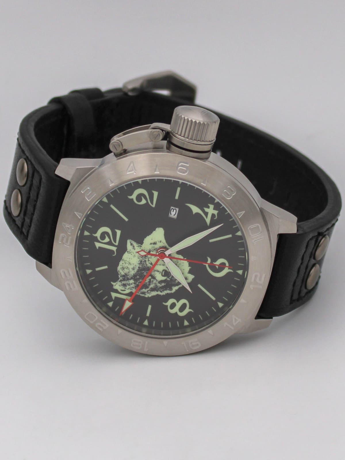 Часы Волк механические с автоподзаводом (Seiko NH34A) 52.300.01