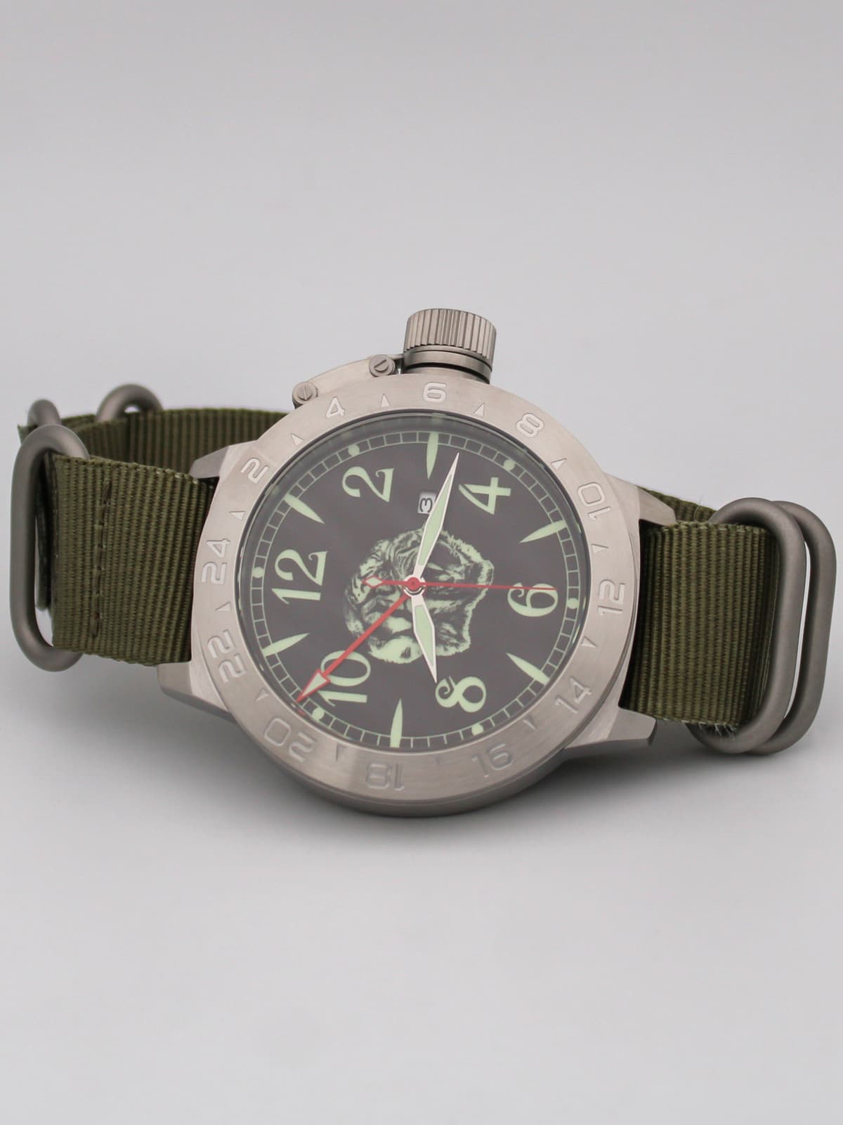 Часы Тигр механические с автоподзаводом (Seiko NH34A) 52.310.21