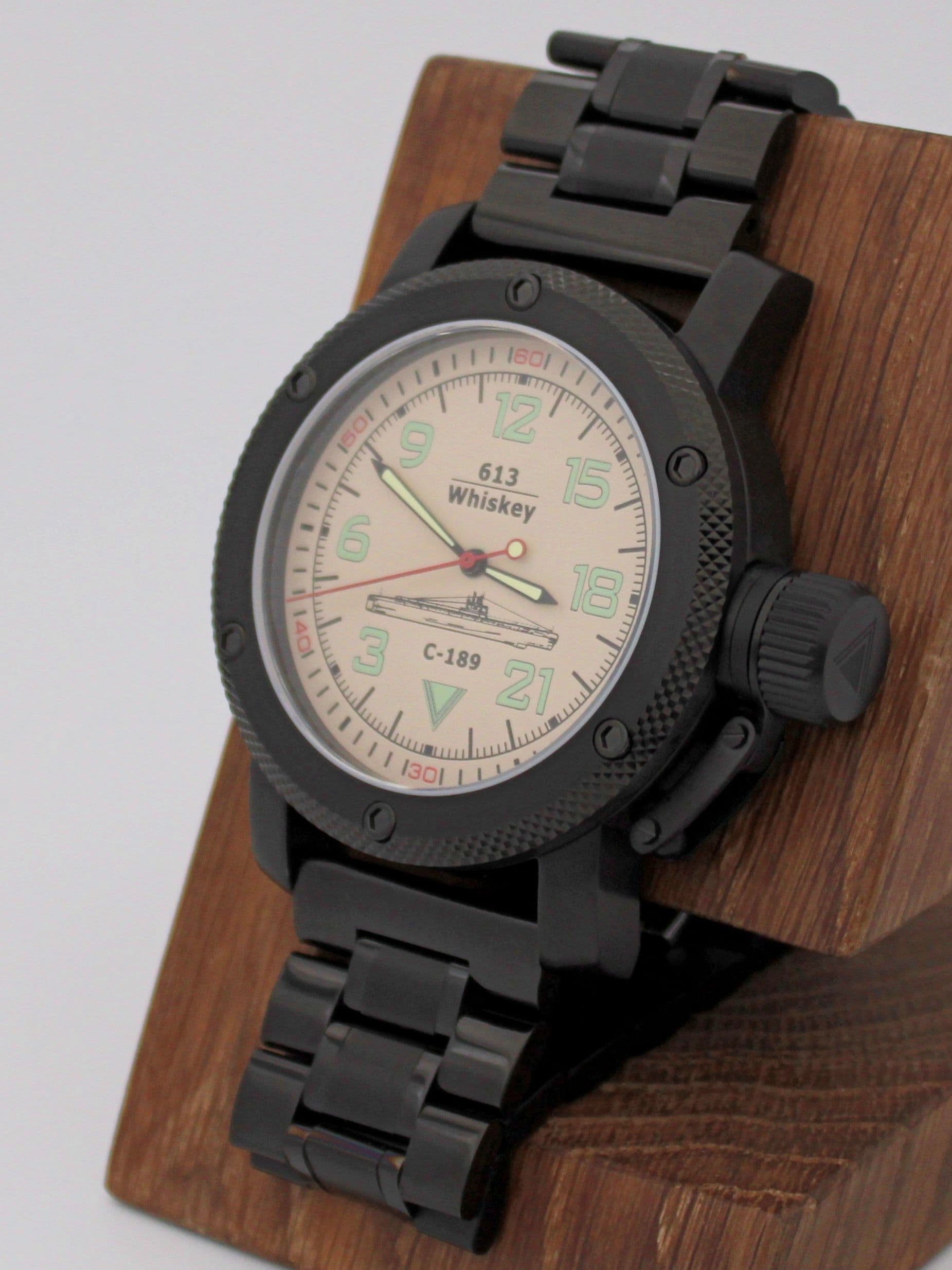 Часы С-189 (Whiskey) механические с автоподзаводом (Восток 2431) 101.102.1