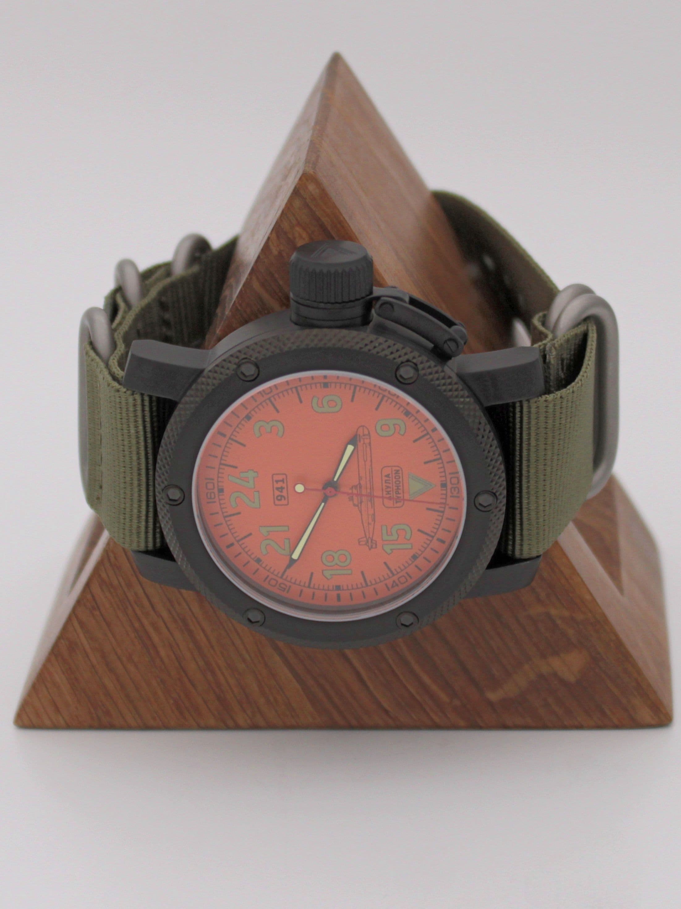 Часы 941 / Акула (Typhoon) механические с автоподзаводом (Восток 2431) 101.053.21