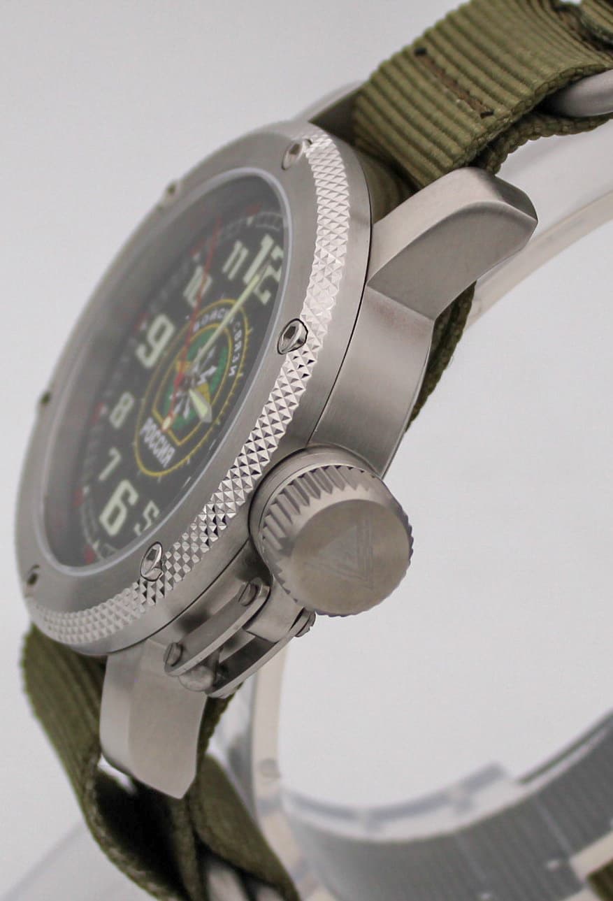 Часы ВОЙСКА СВЯЗИ РОССИИ, механизм Восток 2415.01