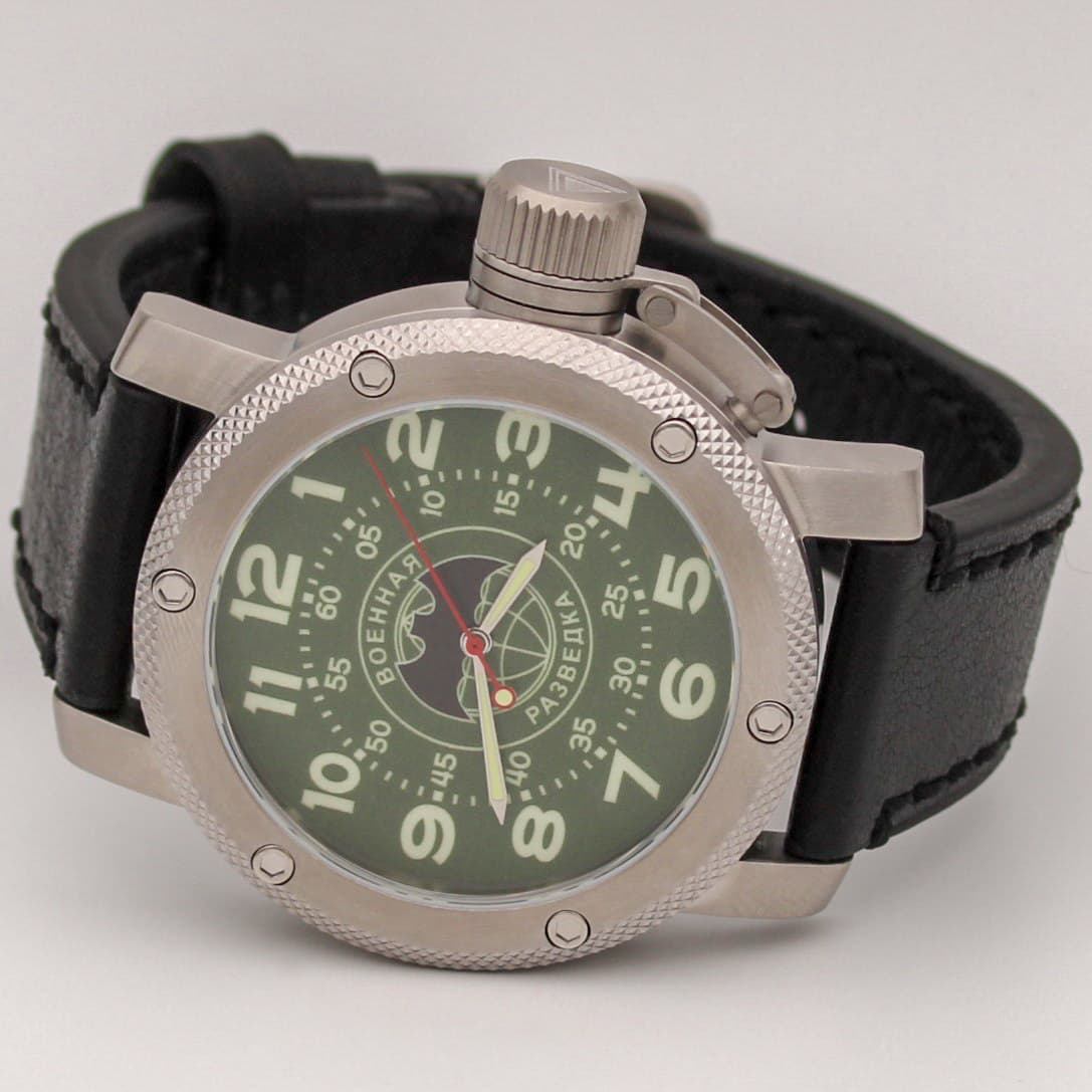 Часы ВОЕННАЯ РАЗВЕДКА, механизм Восток 2415.01