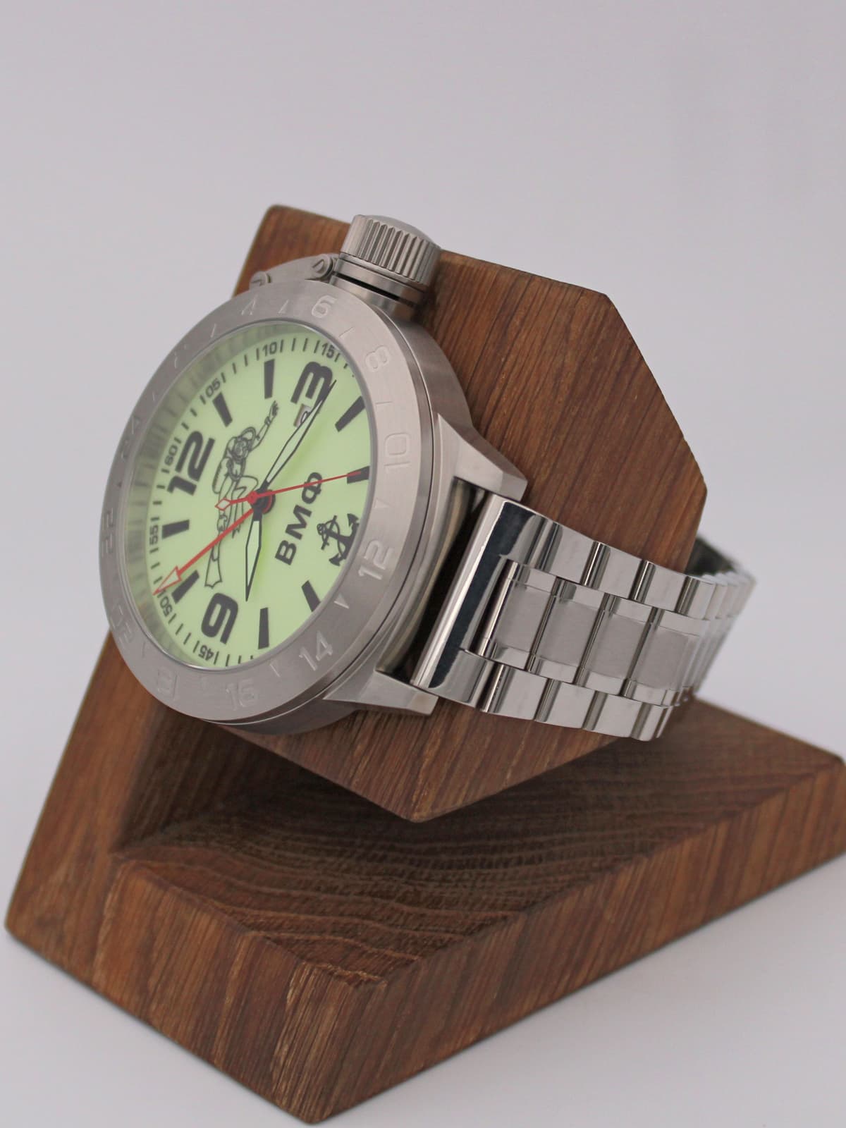 Часы ВМФ Боевой пловец механические с автоподзаводом (Seiko NH34A) 52.027.2