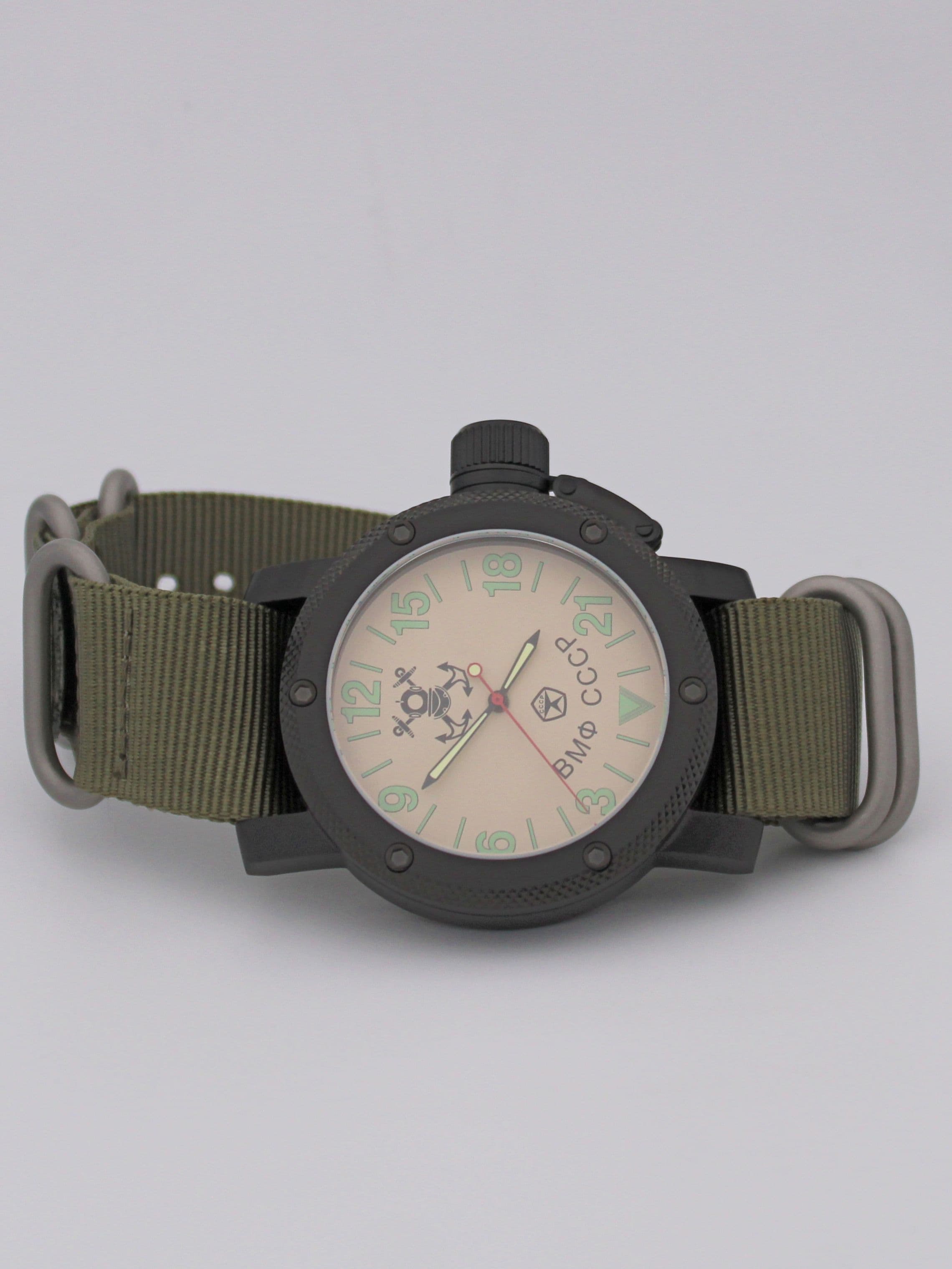 Часы ВМФ СССР механические с автоподзаводом (Восток 2431) 101.022.21