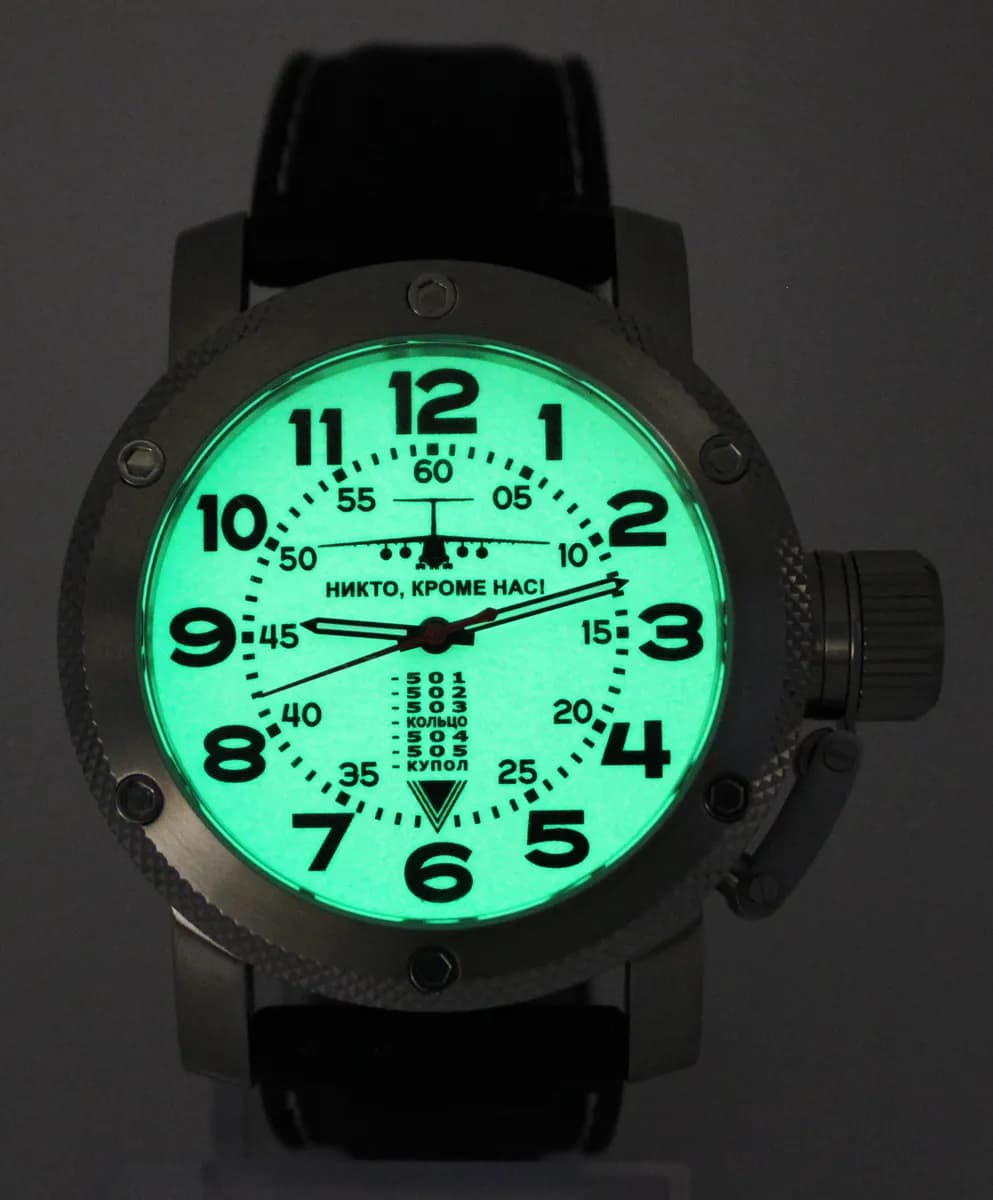 Часы  ВДВ механические 001.11,  механизм Ракета 2609 НА, противоударные.