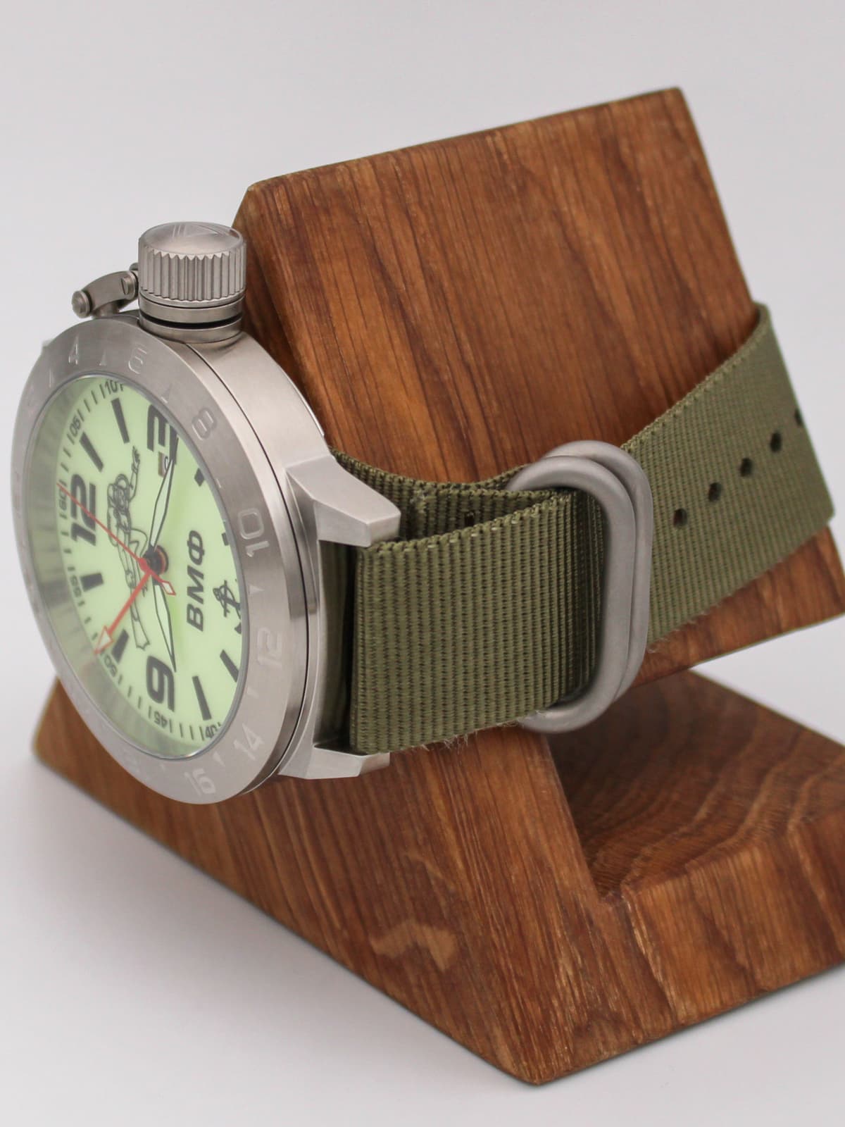 Часы ВМФ Боевой пловец механические с автоподзаводом (Seiko NH34A) 52.027.21