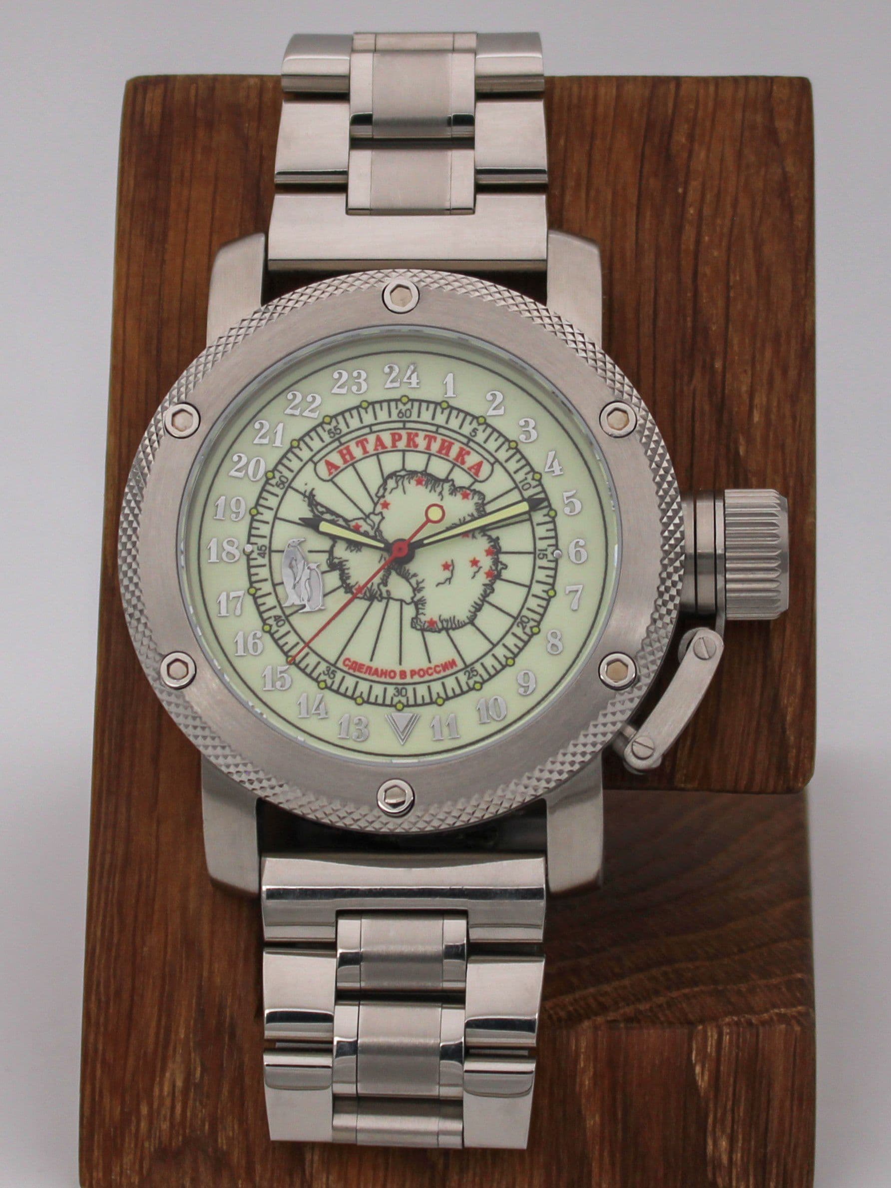 Часы Полярные / Антарктика механические с автоподзаводом (Восток 2431) 01.140.2