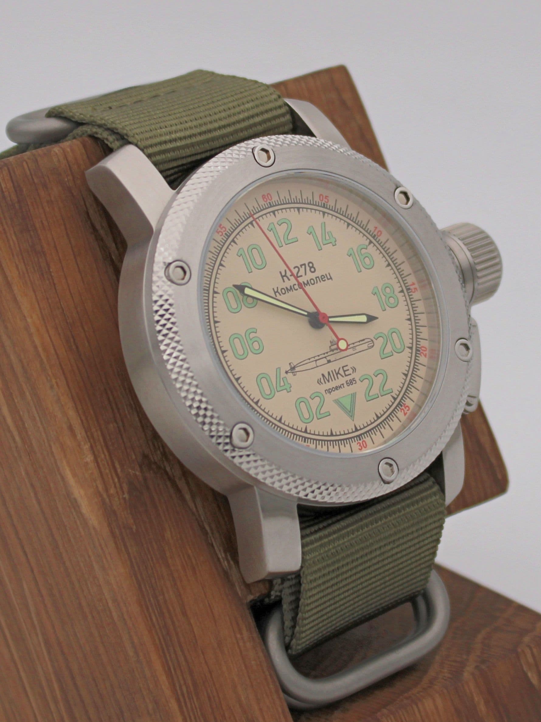 Часы К-278 / Комсомолец (Mike) механические с автоподзаводом (Восток 2431) 01.042.21