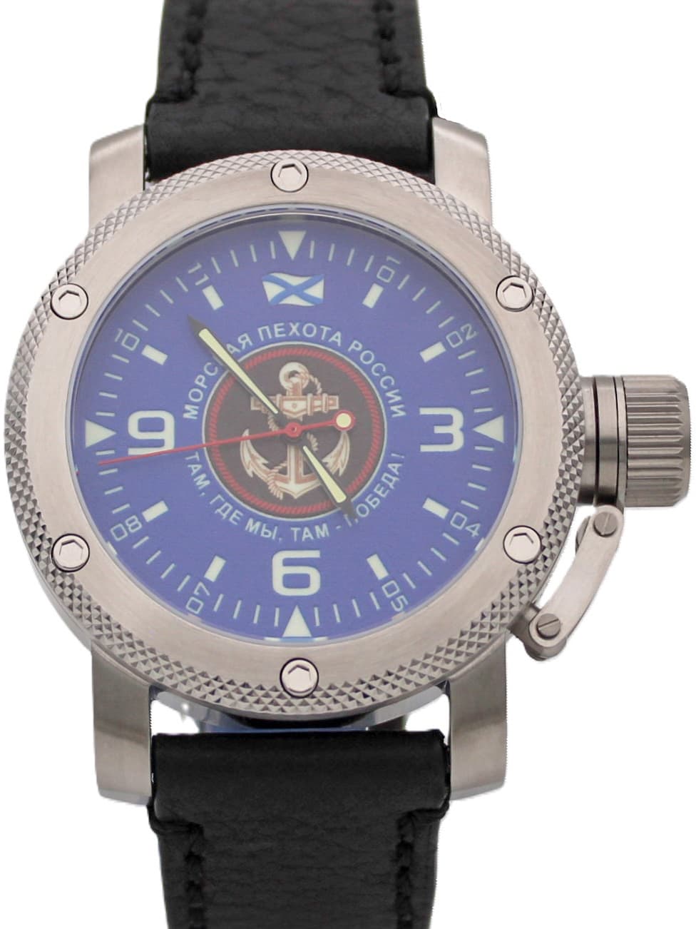 Часы Морская пехота России / там,где мы,там-победа! механизм Восток 2415.01