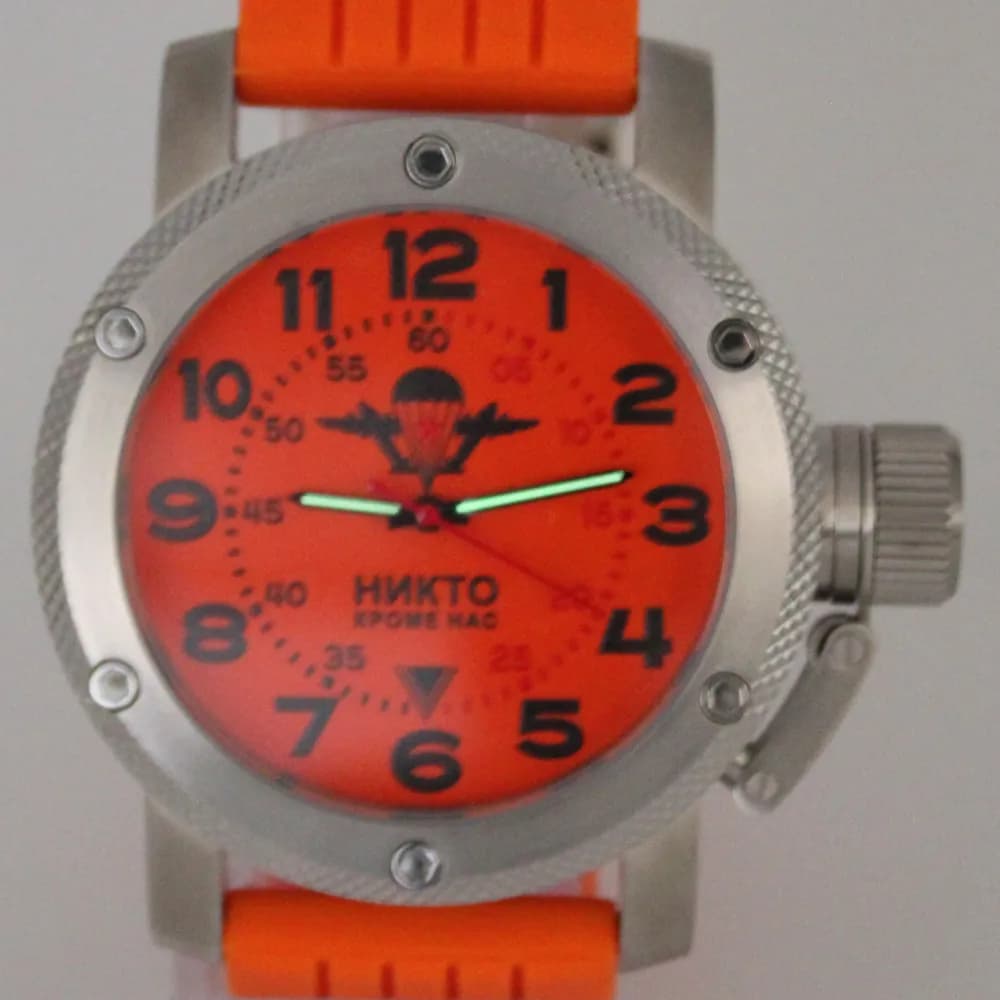 Часы наручные  ВДВ 1004.15 механические (сапфировое стекло), с автоподзаводом,  механизм Восток 2415