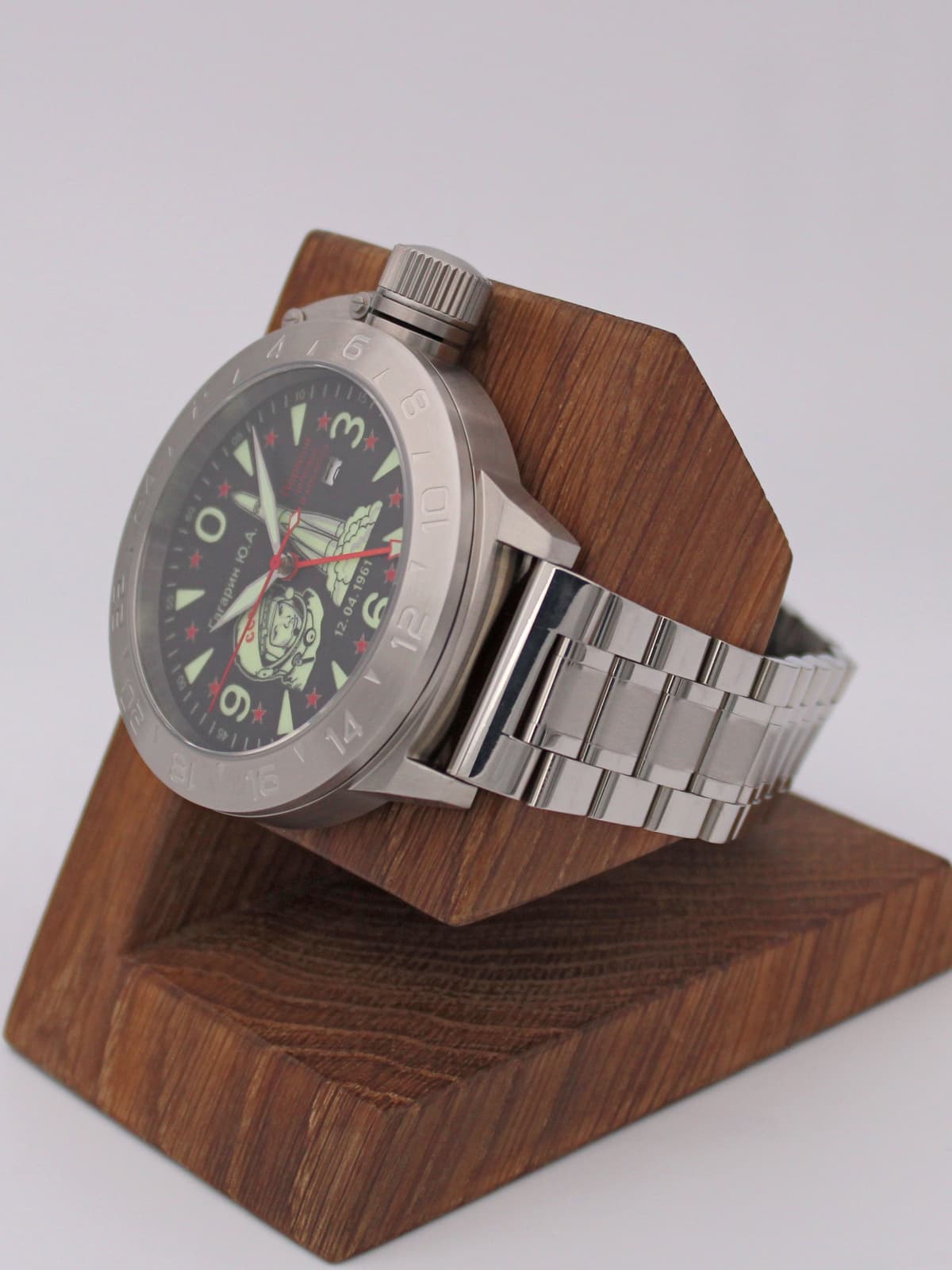 Часы Гагарин механические с автоподзаводом (Seiko NH34A) 52.371.2