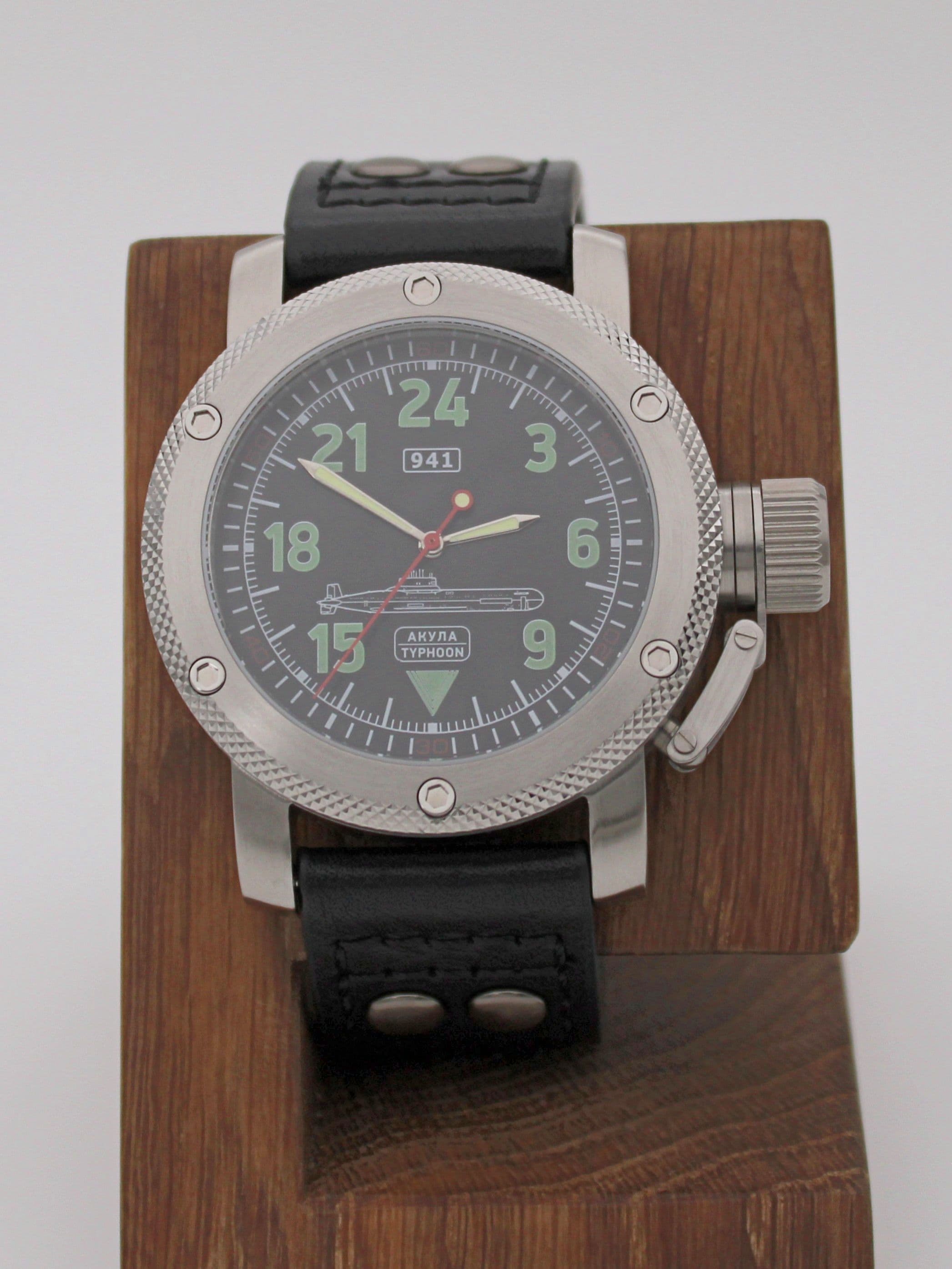 Часы 941 / Акула (Typhoon) механические с автоподзаводом (Восток 2431) 01.054.01