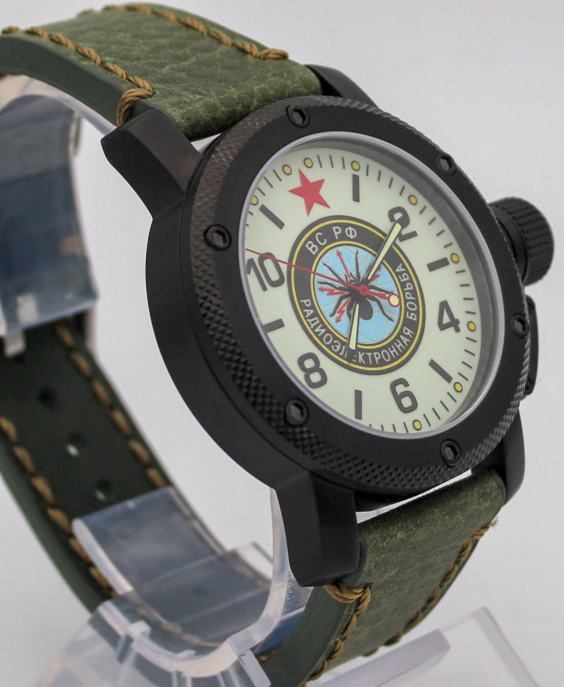 Часы РЭБ / ВС РФ Радиоэлектронная борьба, механизм Восток 2415.01