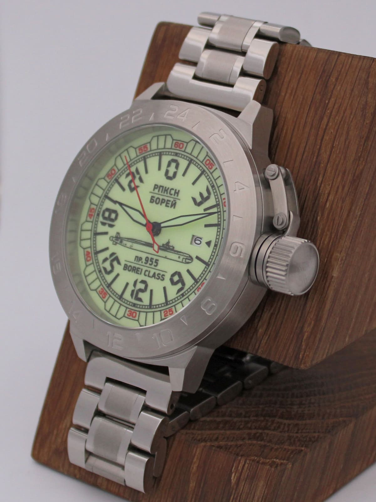 Часы РПКСН 955 Борей (Borei class) механические с автоподзаводом (Seiko NH34A) 52.190.2