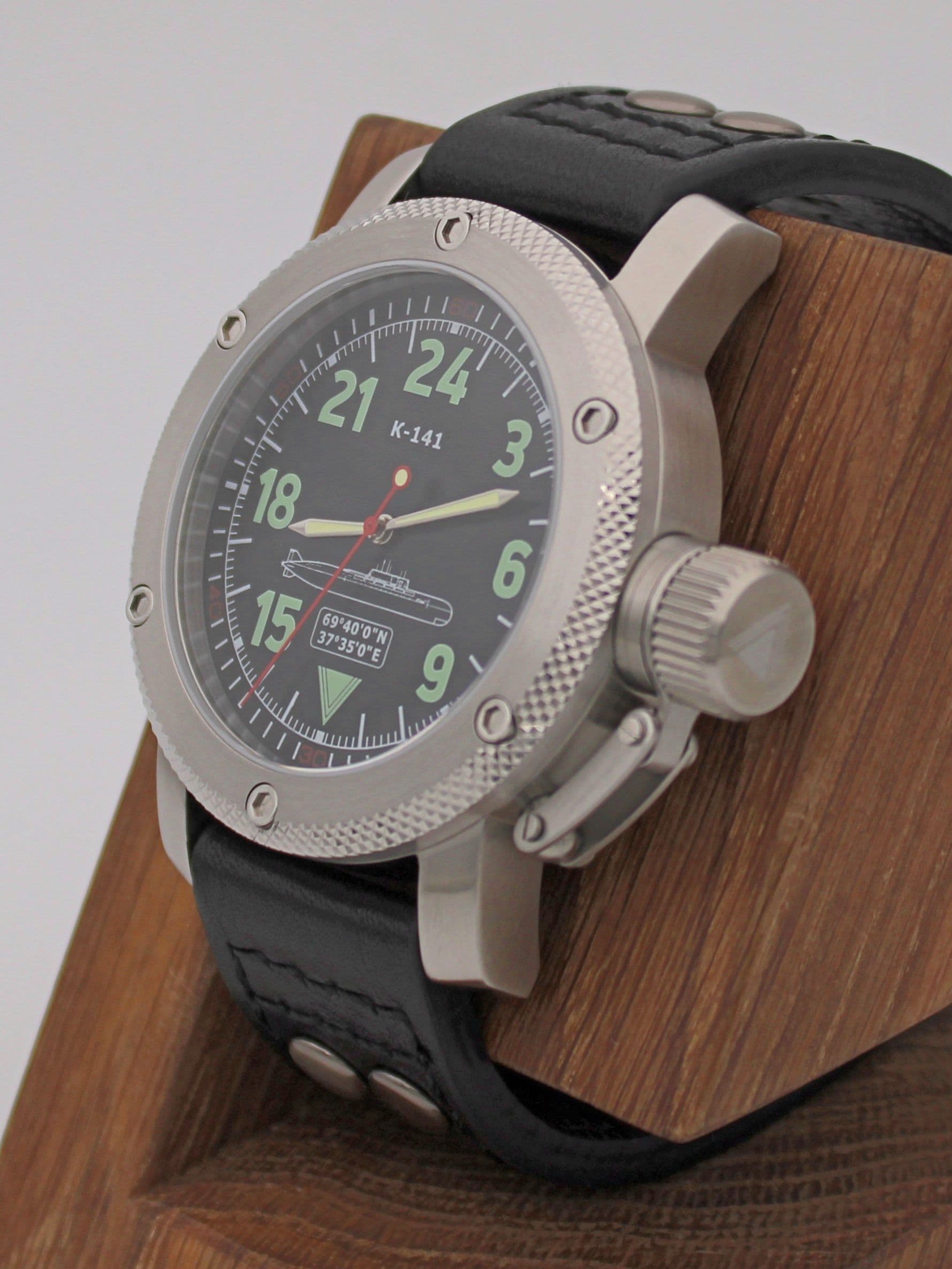 Часы К-141 / Курск (Oscar-II) механические с автоподзаводом (Восток 2431) 01.089.01