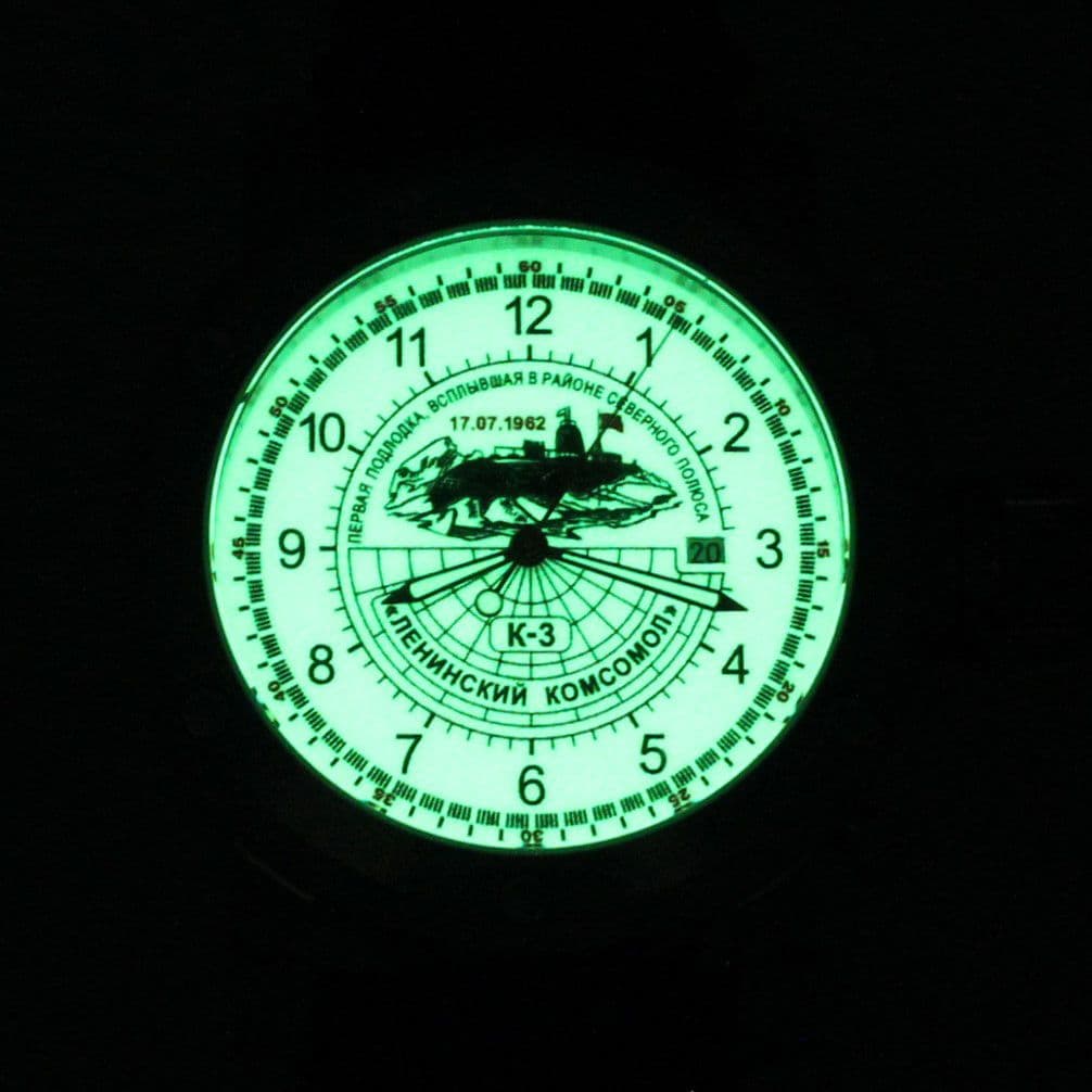 Часы К-3 "Ленинский комсомол" механические с автоподзаводом (Miyota 8215) 05.1340.2