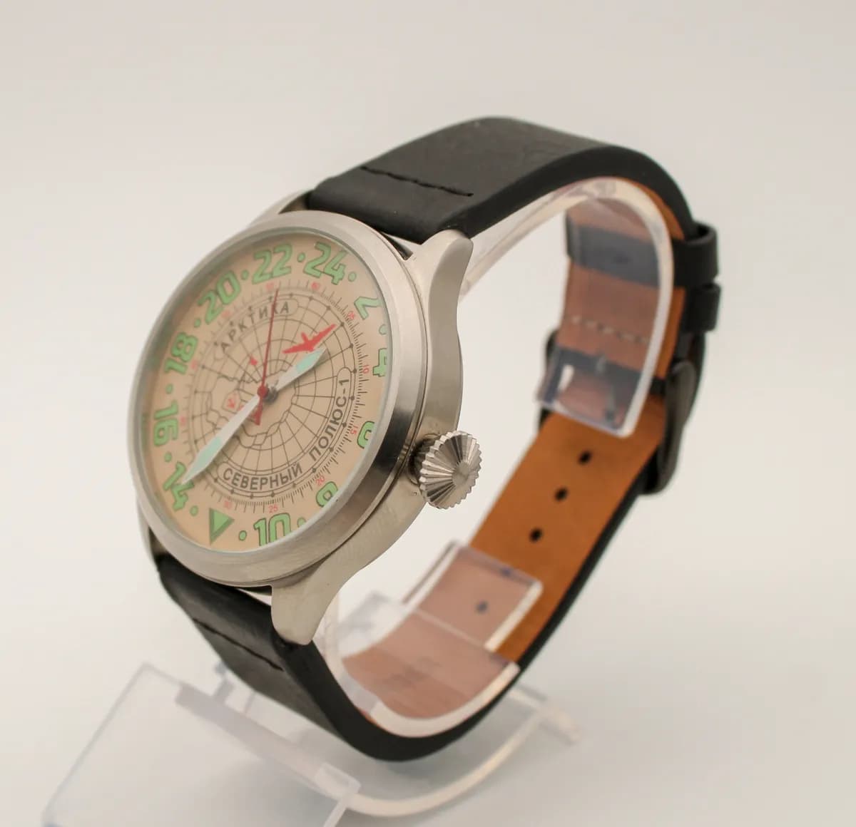 Часы наручные Полярные, механические Арктика "Северный Полюс-1", 11.221.01 ,  механизм Восток 2423