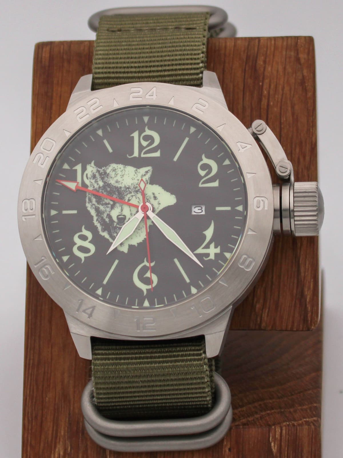 Часы Волк механические с автоподзаводом (Seiko NH34A) 52.300.21