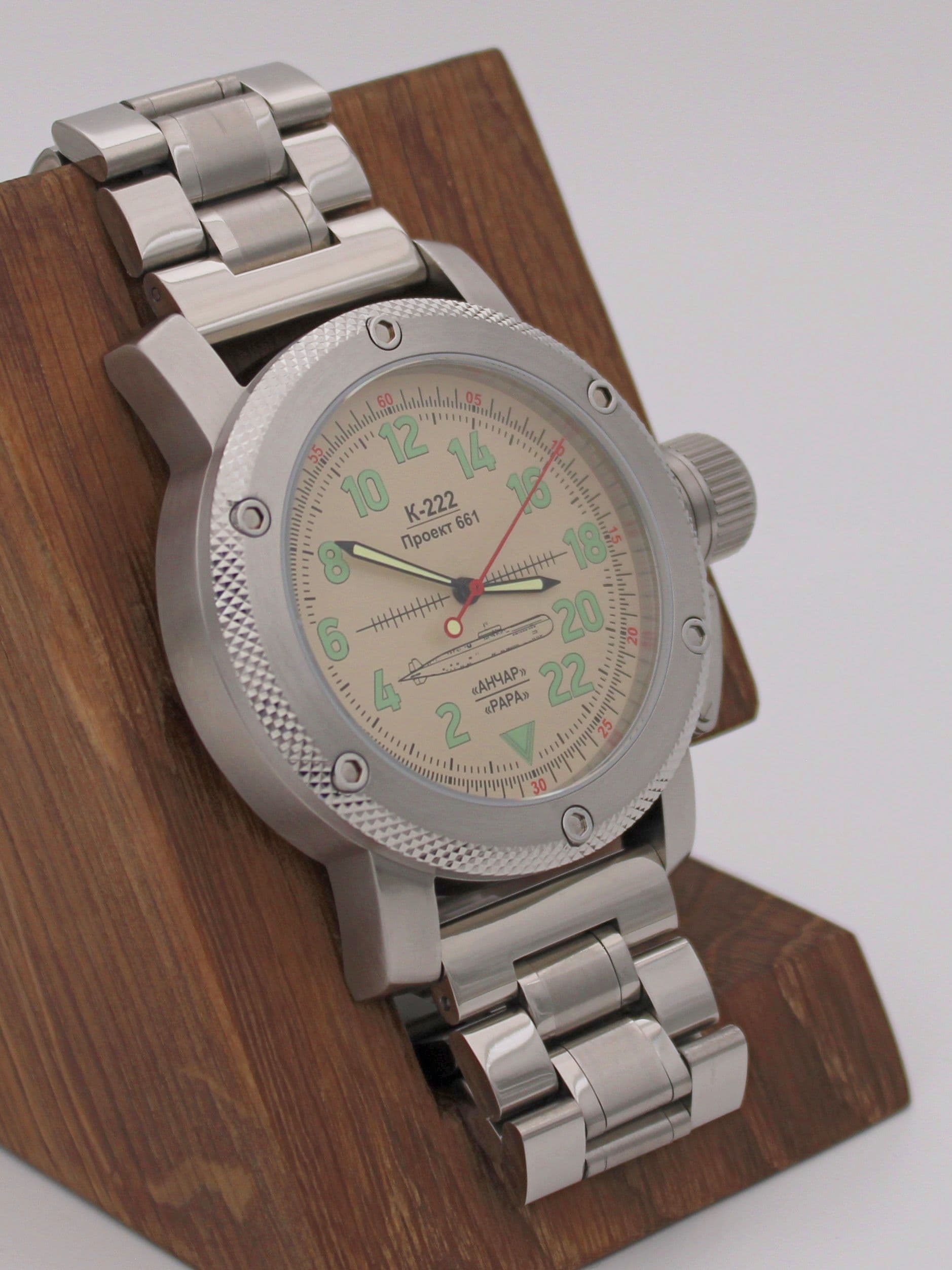 Часы К-222 / Анчар (Papa) механические с автоподзаводом (Восток 2431) 01.032.2