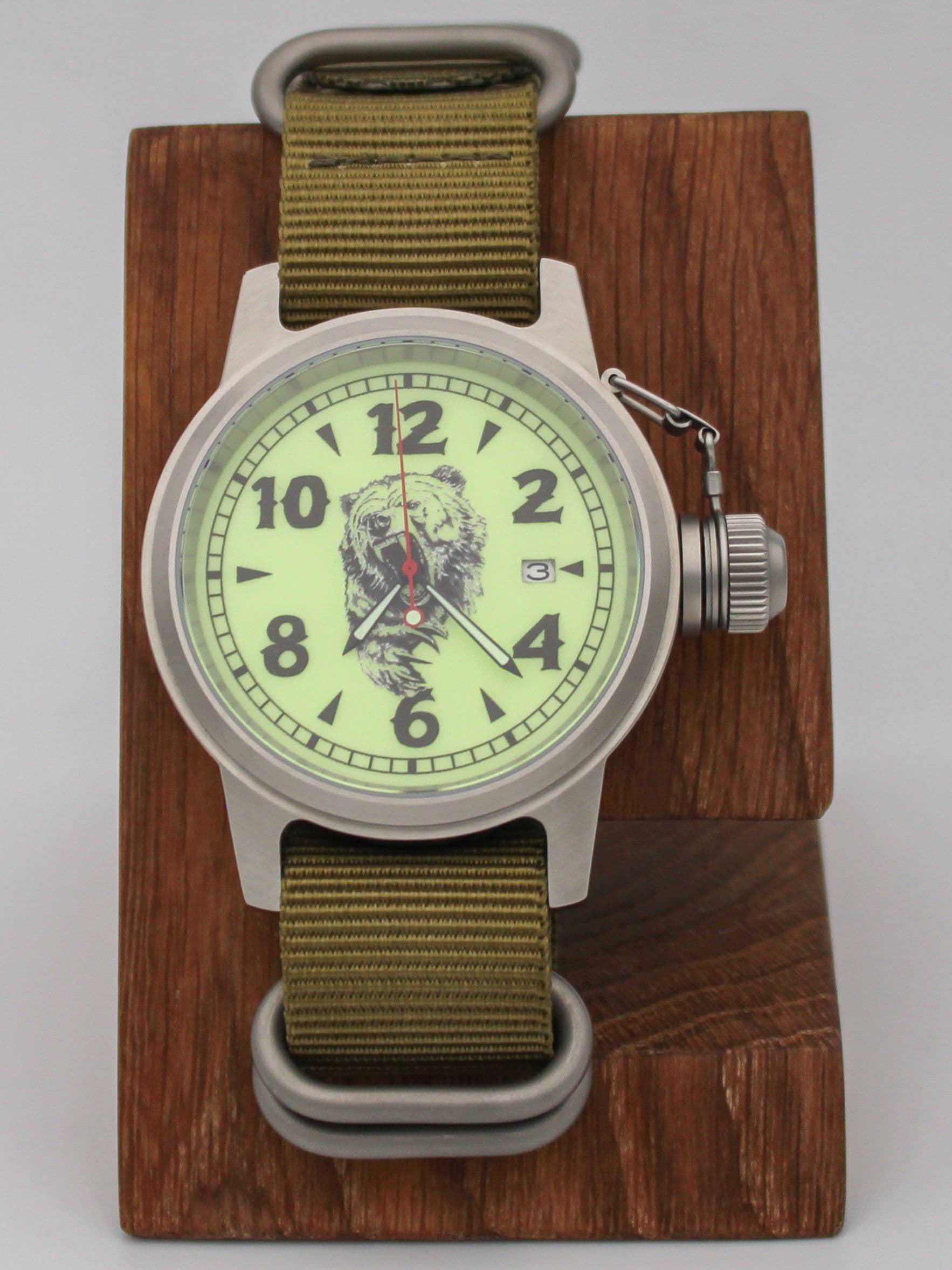 Часы Медведь механические с автоподзаводом (Seiko NH35A) 45.319.21