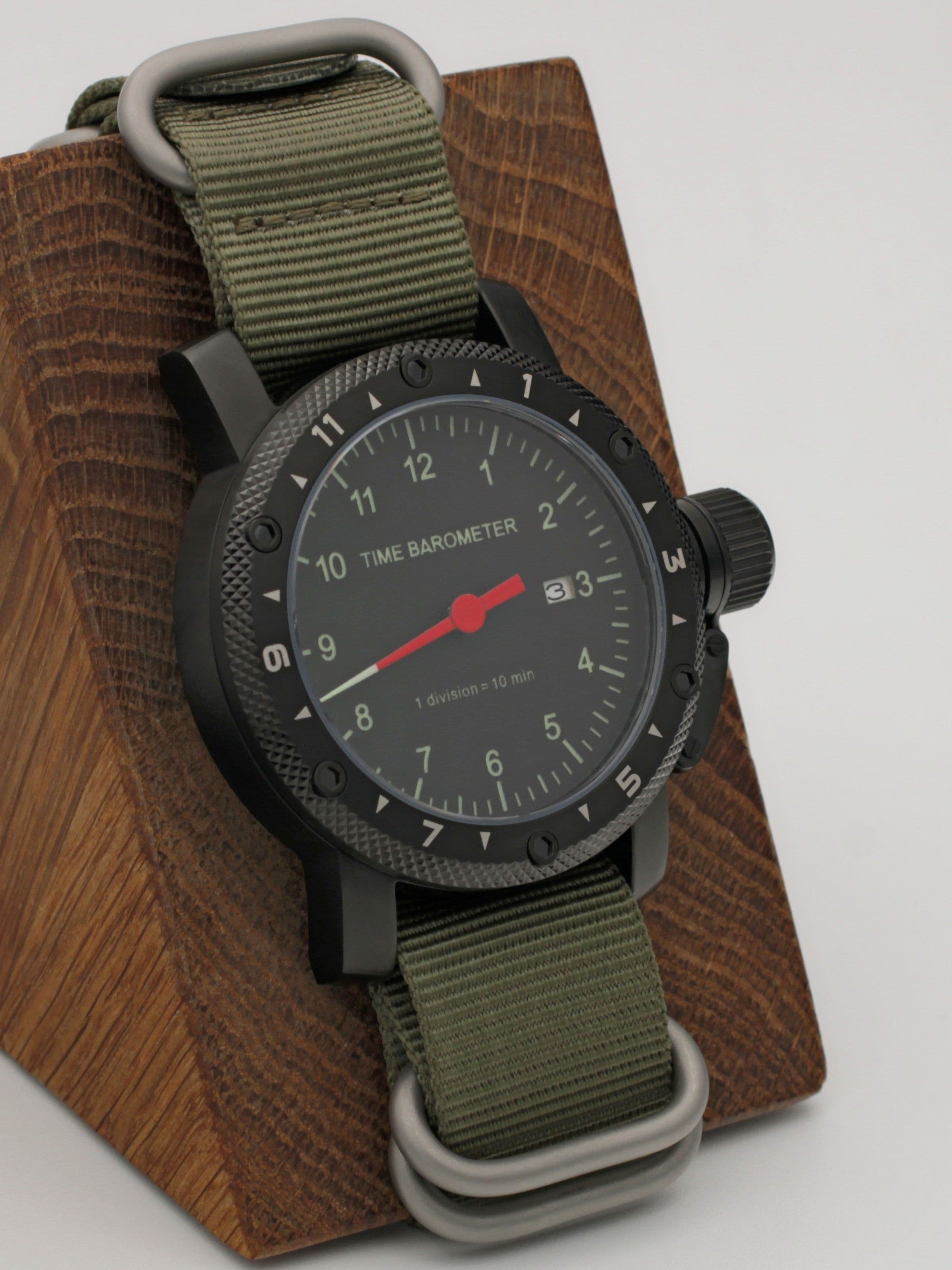 Часы Time Barometer однострелочные механические с автоподзаводом (Seiko NH35A) 147.177.21