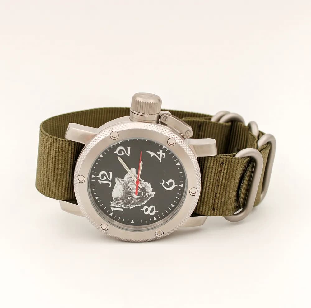 Часы Волк 300,21 механические, механизм Ракета 2609НА