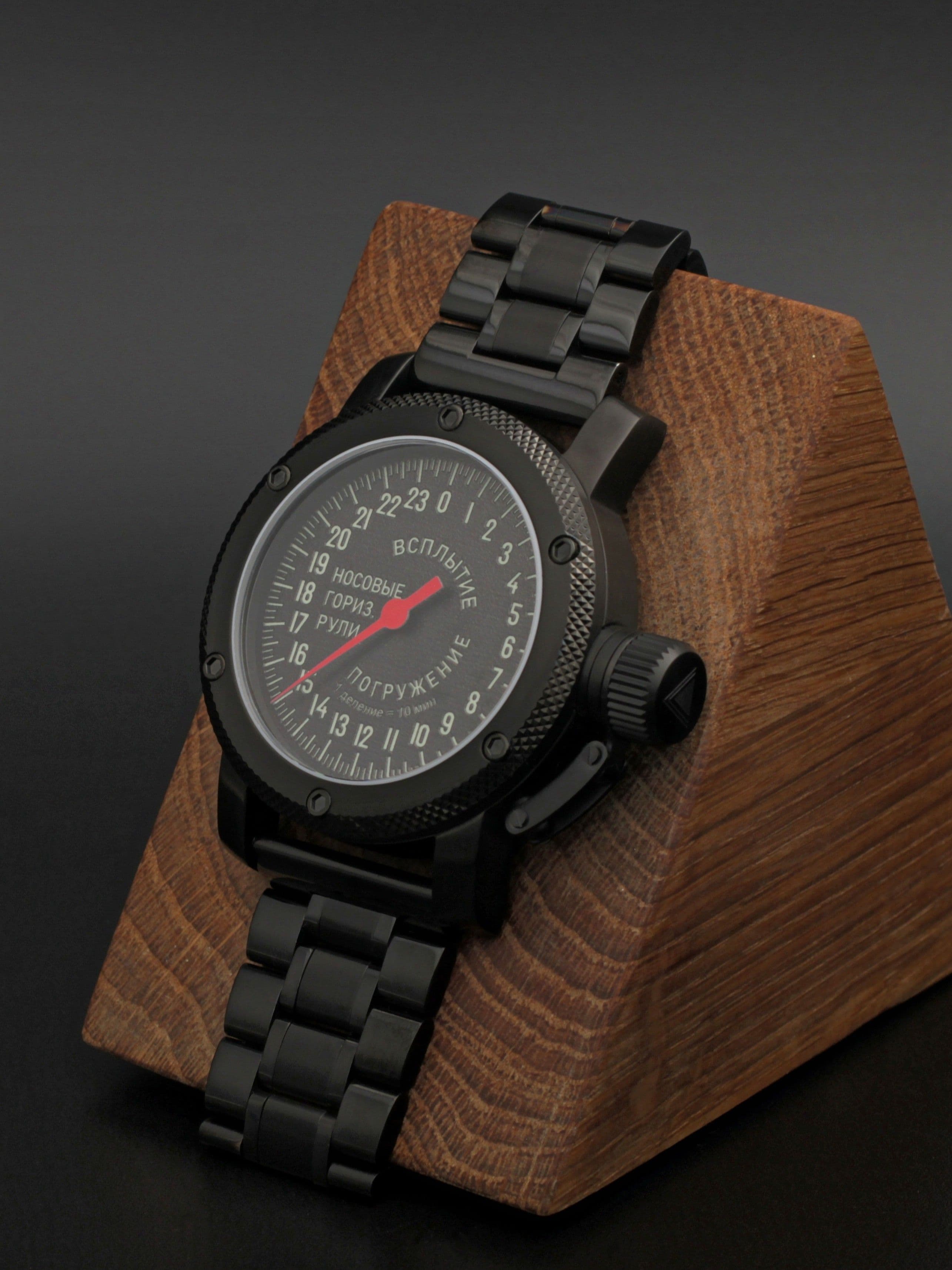 Часы Погружение / Всплытие однострелочные механические с автоподзаводом (Восток 2431) 101.182.1