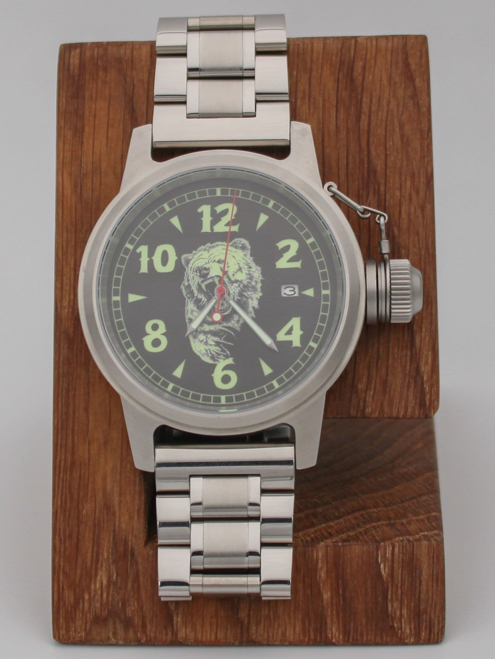 Часы Медведь механические с автоподзаводом (Seiko NH35A) 45.318.2