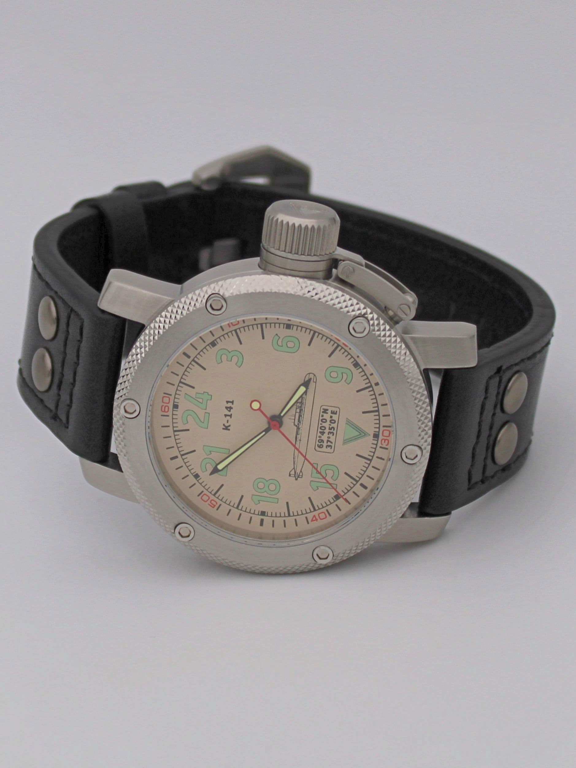 Часы К-141 / Курск (Oscar-II) механические с автоподзаводом (Восток 2431) 01.087.01