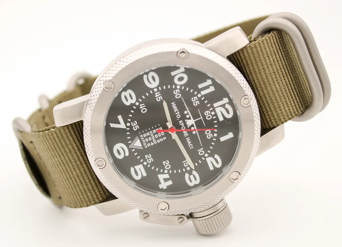 Часы наручные  ВДВ механические 005.21,  механизм Ракета 2609 НА.