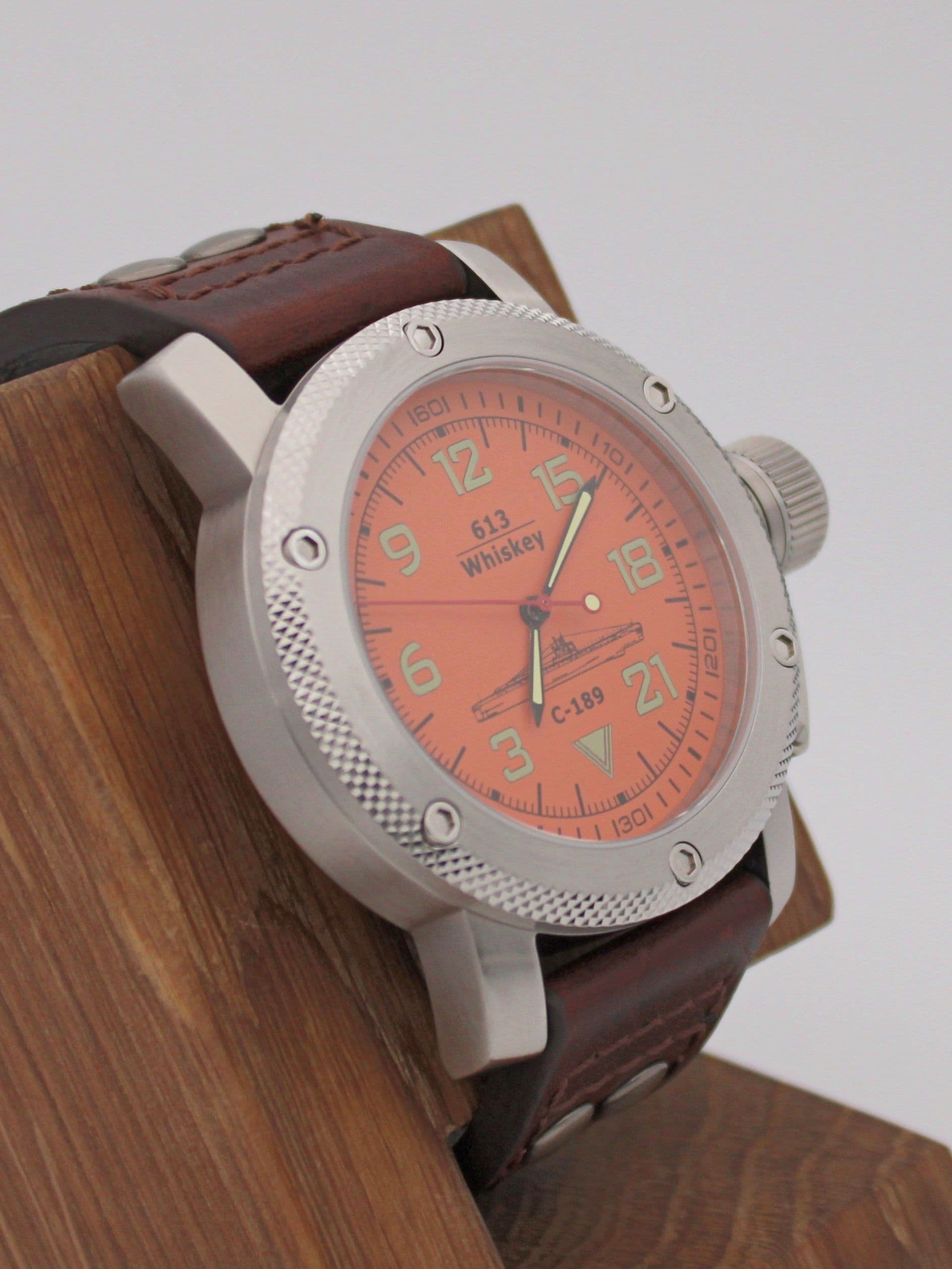 Часы С-189 (Whiskey) механические с автоподзаводом (Восток 2431) 01.103.02