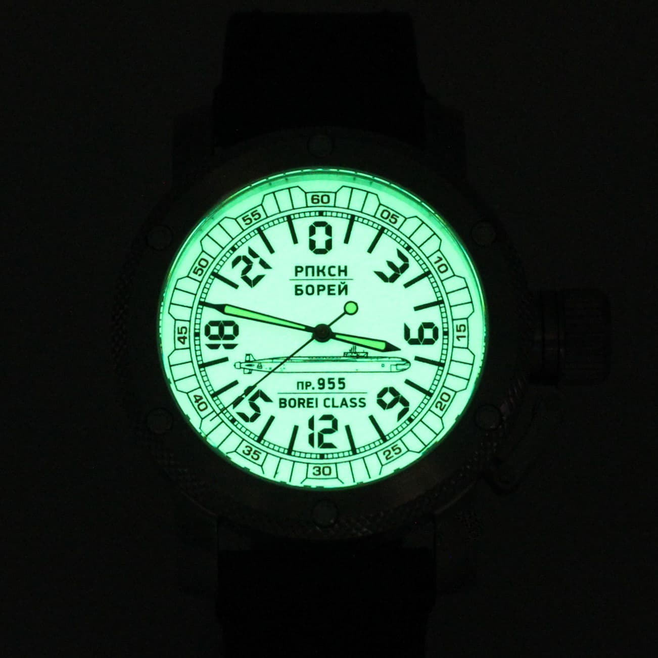 Часы  РПКСН / БОРЕЙ (пр.955 Borei class) механизм Восток 2431.01