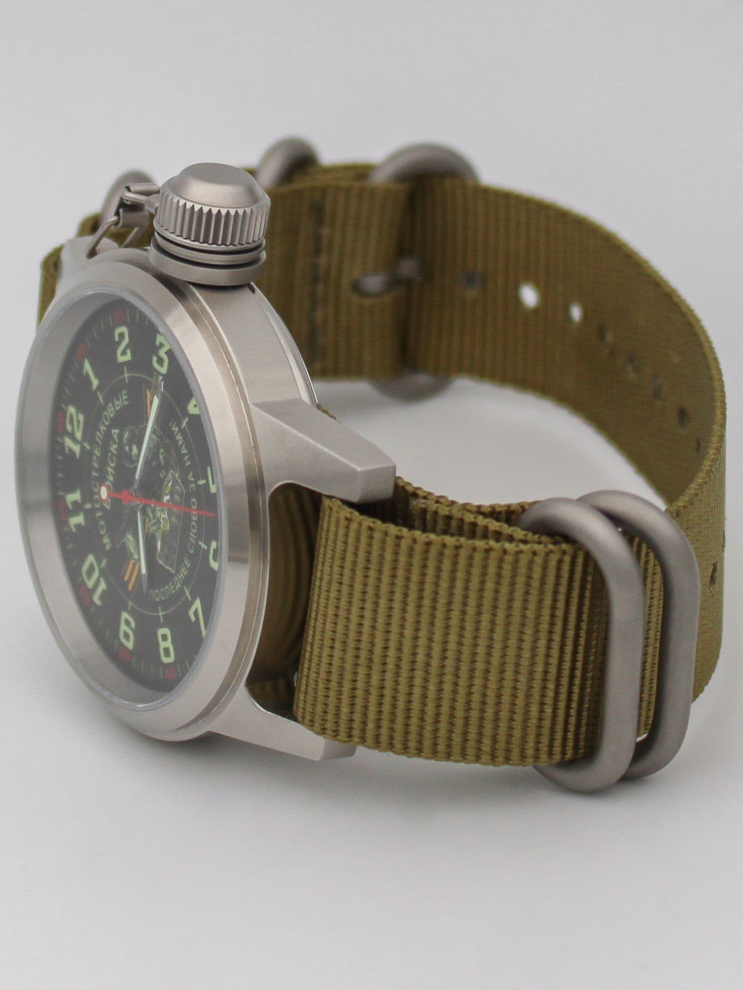 Часы Мотострелковые войска механические с автоподзаводом (Seiko NH35A) 45.286.21