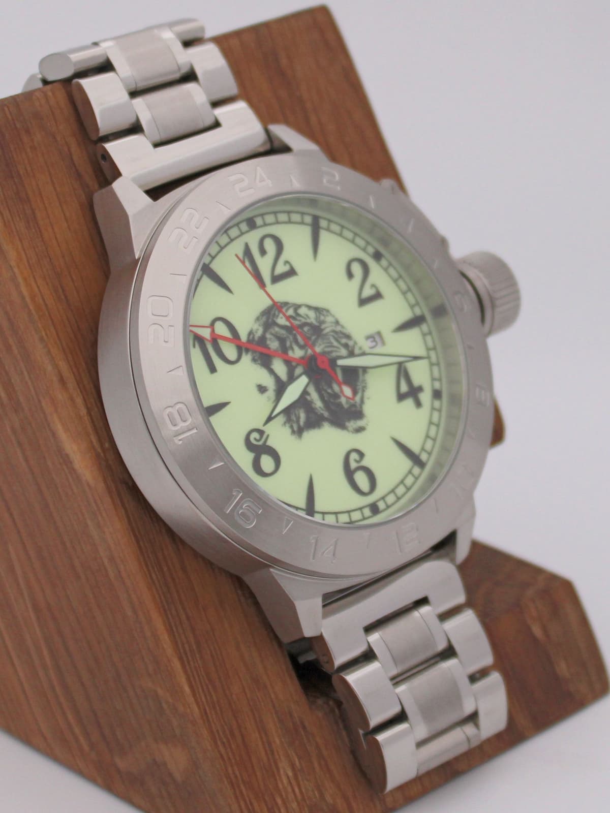 Часы Тигр механические с автоподзаводом (Seiko NH34A) 52.315.2