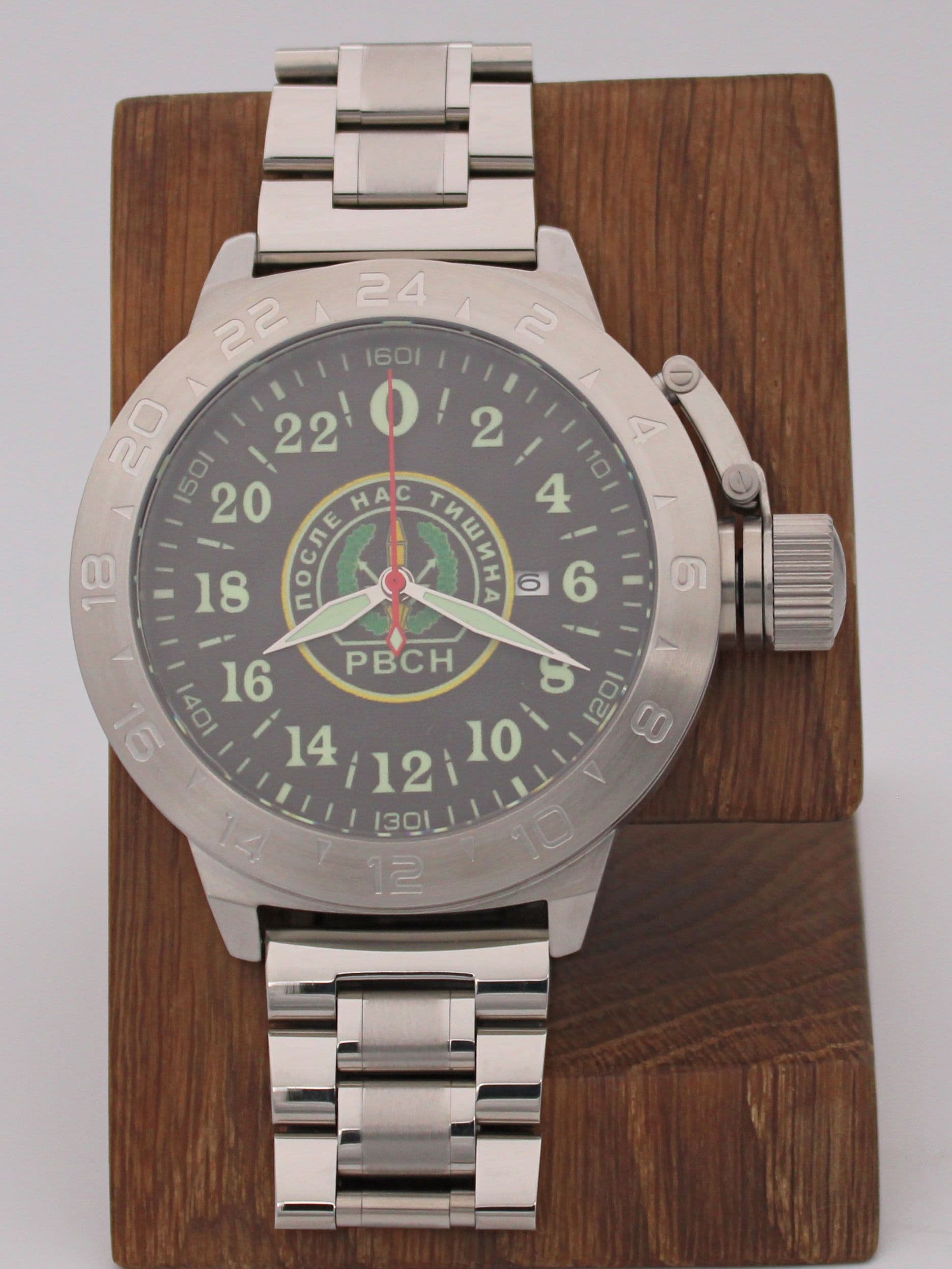 Часы РВСН механические с автоподзаводом (Seiko NH34A) 52.161.2