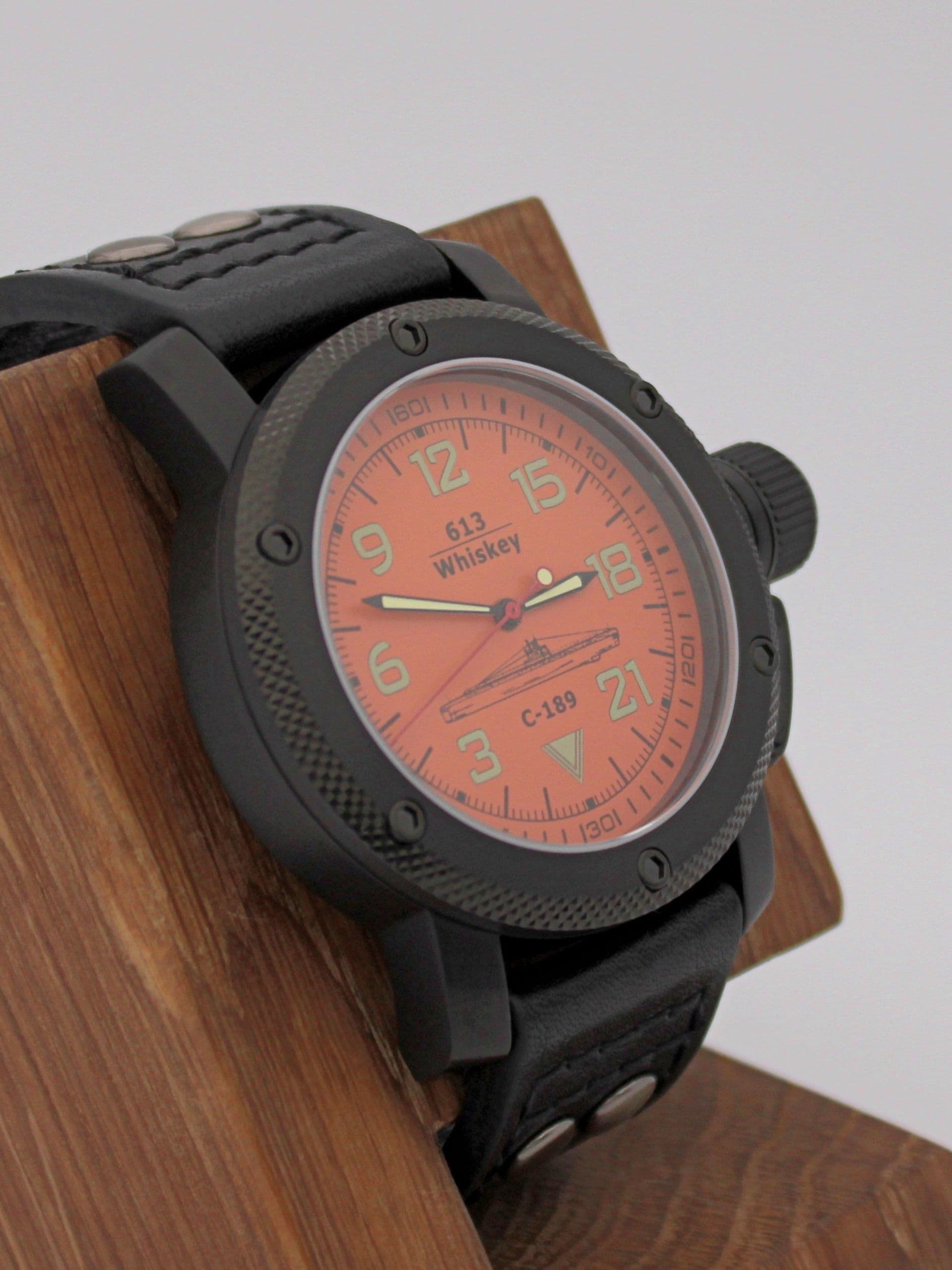 Часы С-189 (Whiskey) механические с автоподзаводом (Восток 2431) 101.103.01