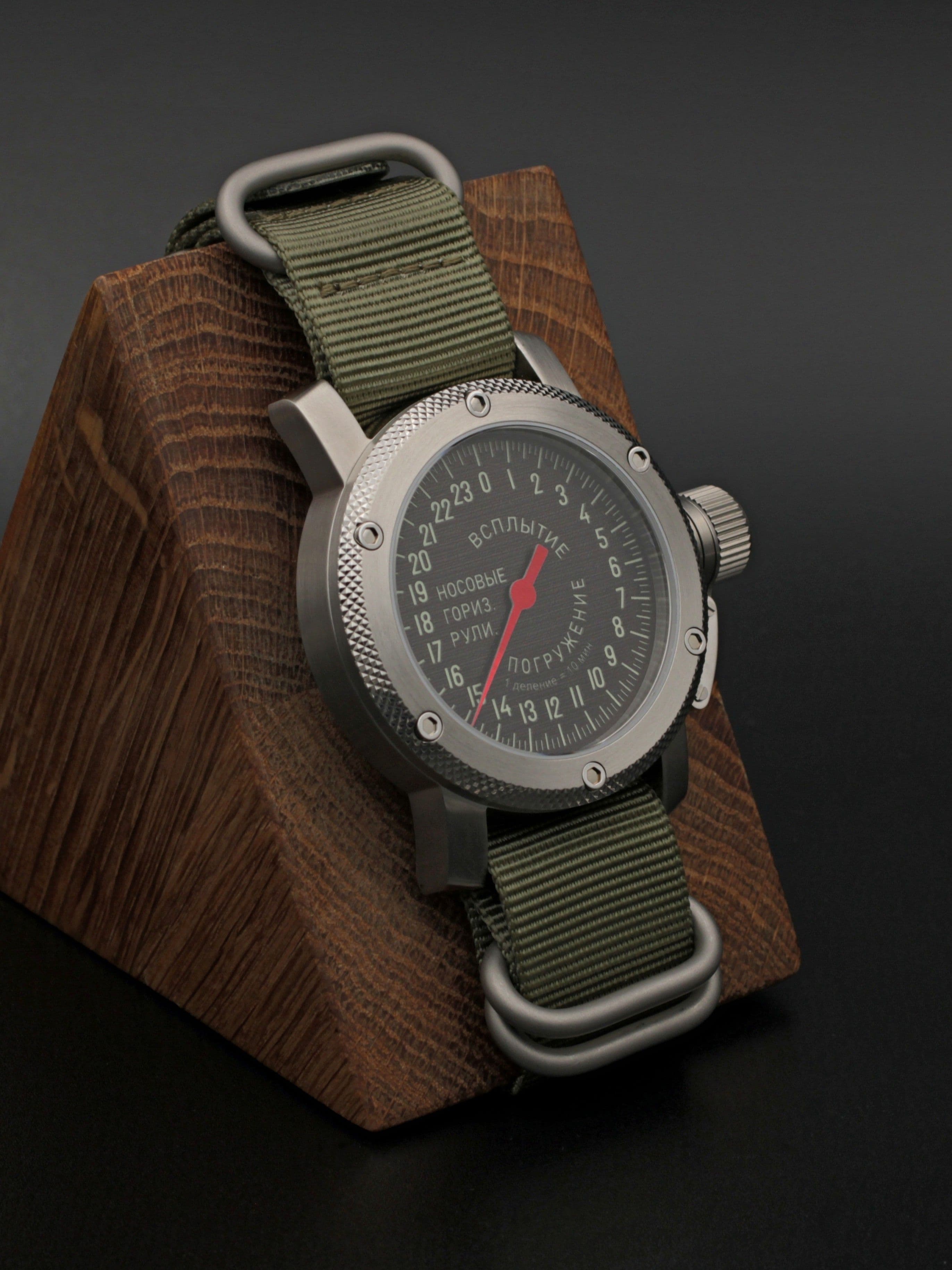 Часы Погружение / Всплытие однострелочные механические с автоподзаводом (Восток 2431) 01.182.21