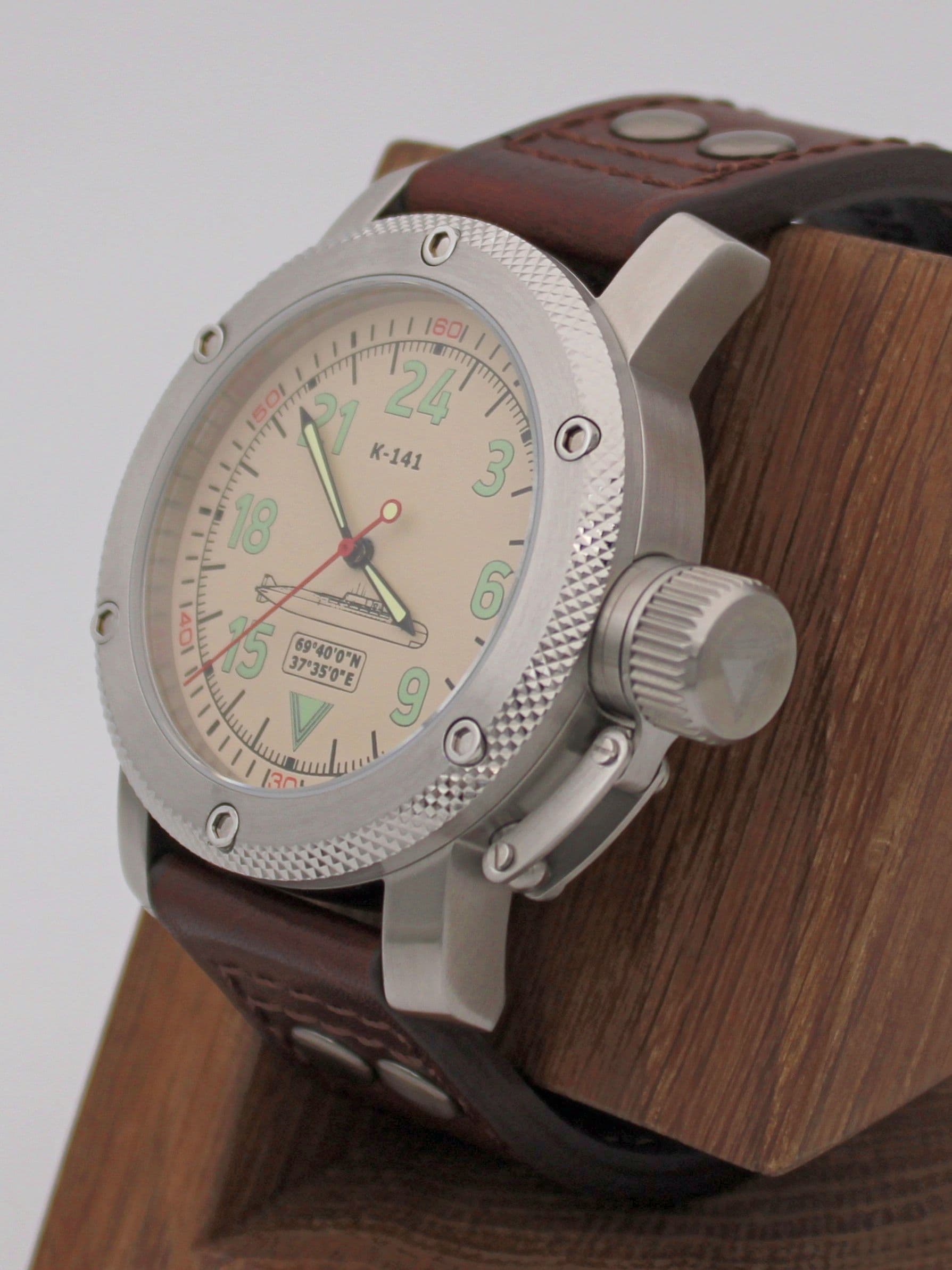 Часы К-141 / Курск (Oscar-II) механические с автоподзаводом (Восток 2431) 01.087.02
