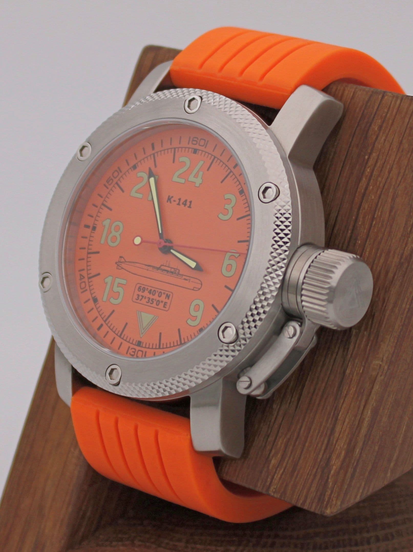 Часы К-141 / Курск (Oscar-II) механические с автоподзаводом (Восток 2431) 01.088.15